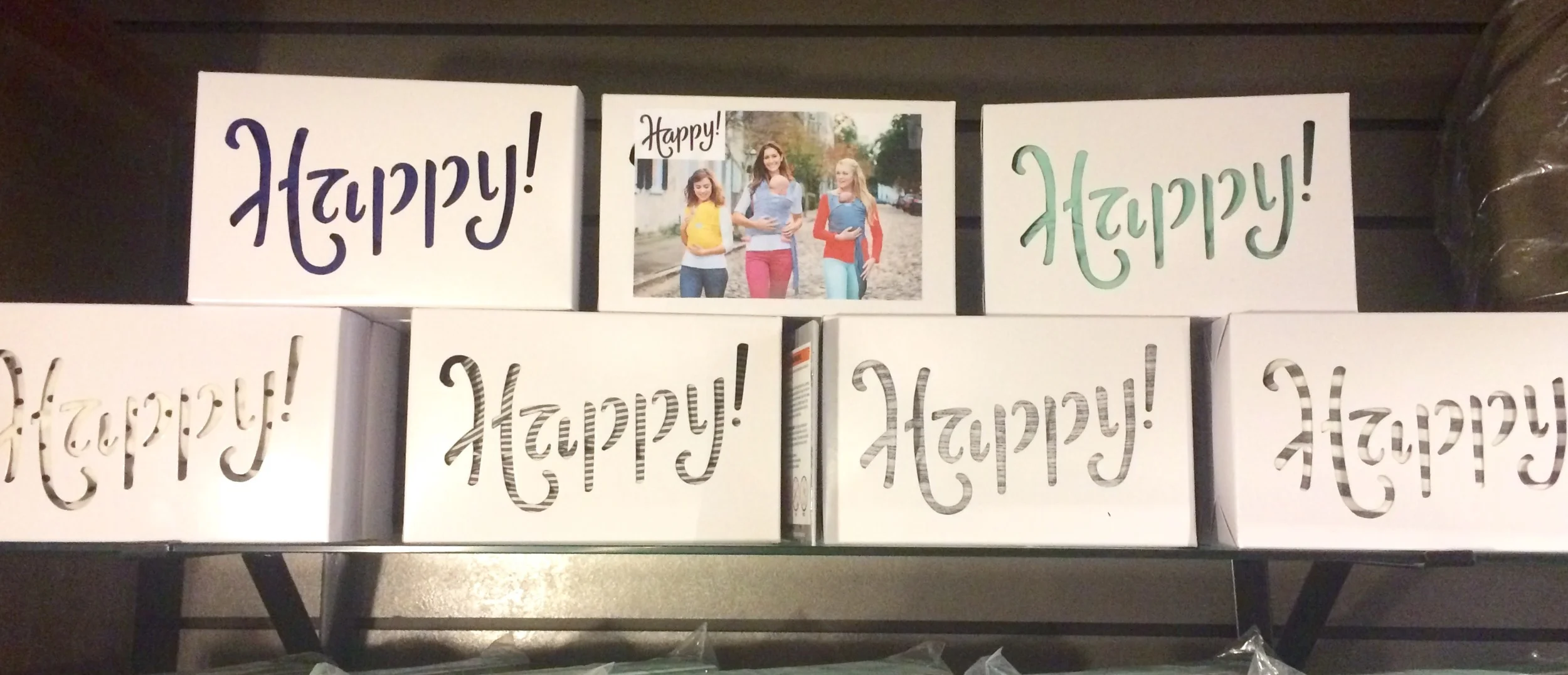 Look how much more "Happy!" our store has become!! Fresh Palate is Happy to bring in Happy Wraps! They are Organic Bamboo Wraps to tightly swaddle you're little one with Love!