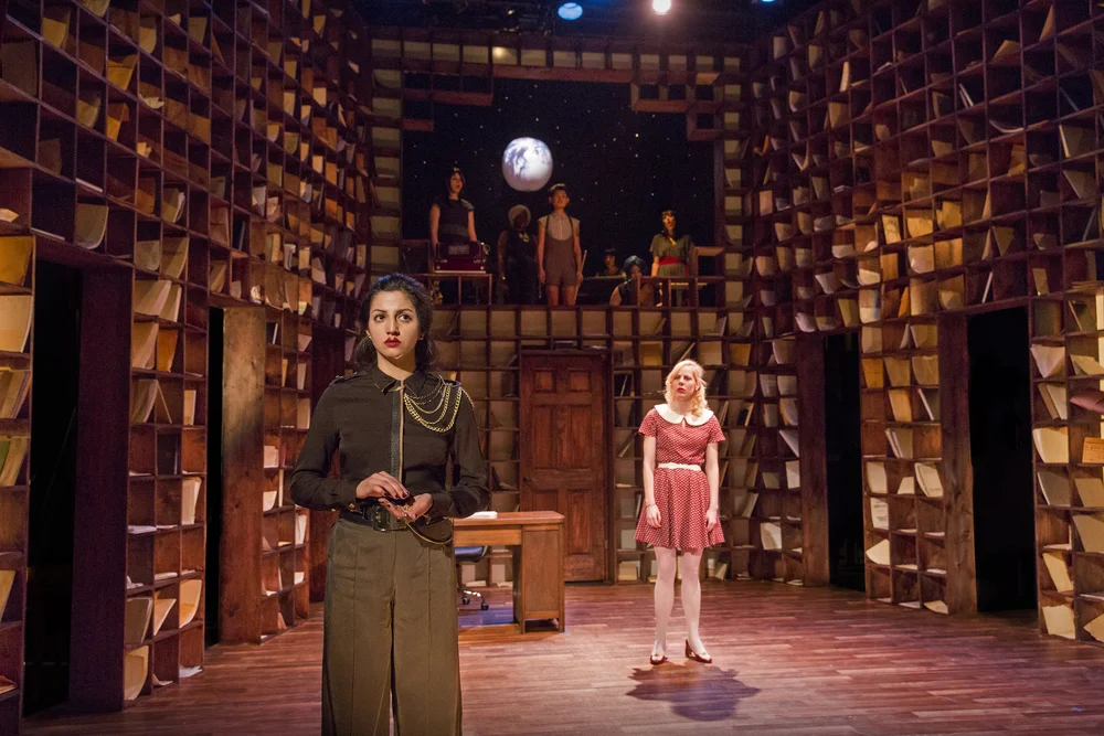 Layla Khoshnoudi (left) and Abby Rosebrock (right). Photo by Richard Termine.