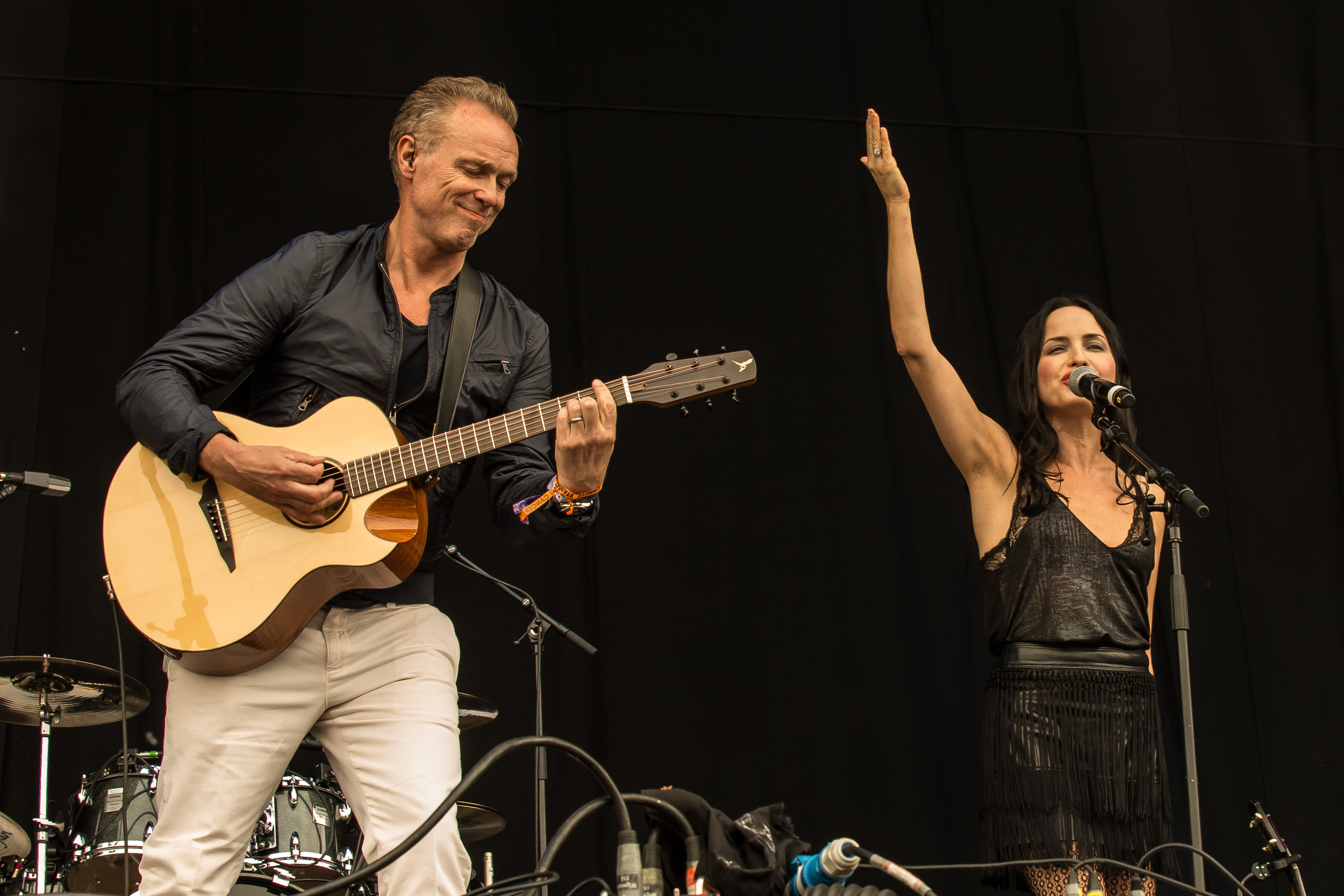 david bowie tribute andrea corr & gary kemp from spandau ballet sat-6.JPG