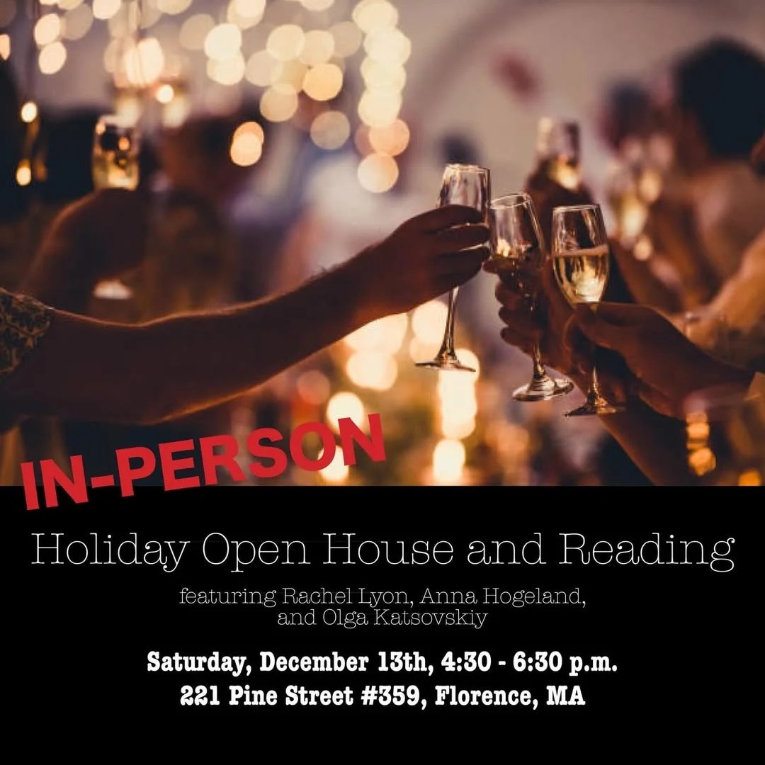 Writers In Progress Holiday Open House and Reading