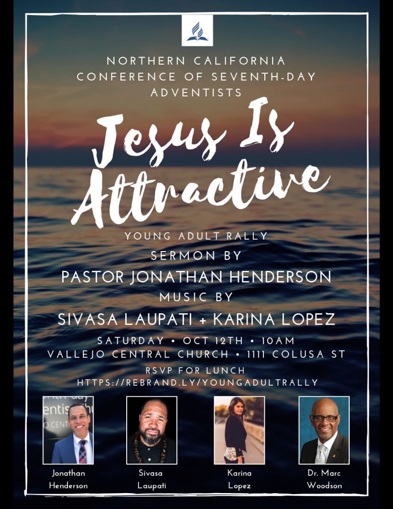 "Jesus Is Attractive" NCC Young Adult Rally