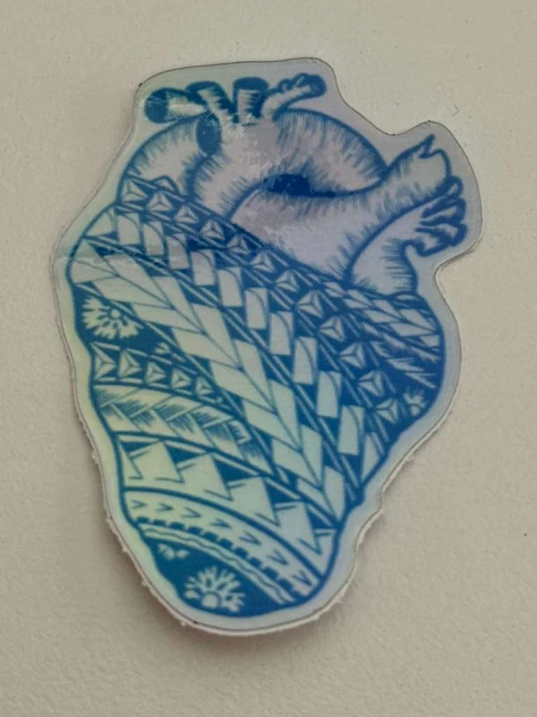 Heart of a Warrior BLUE sticker.jpg