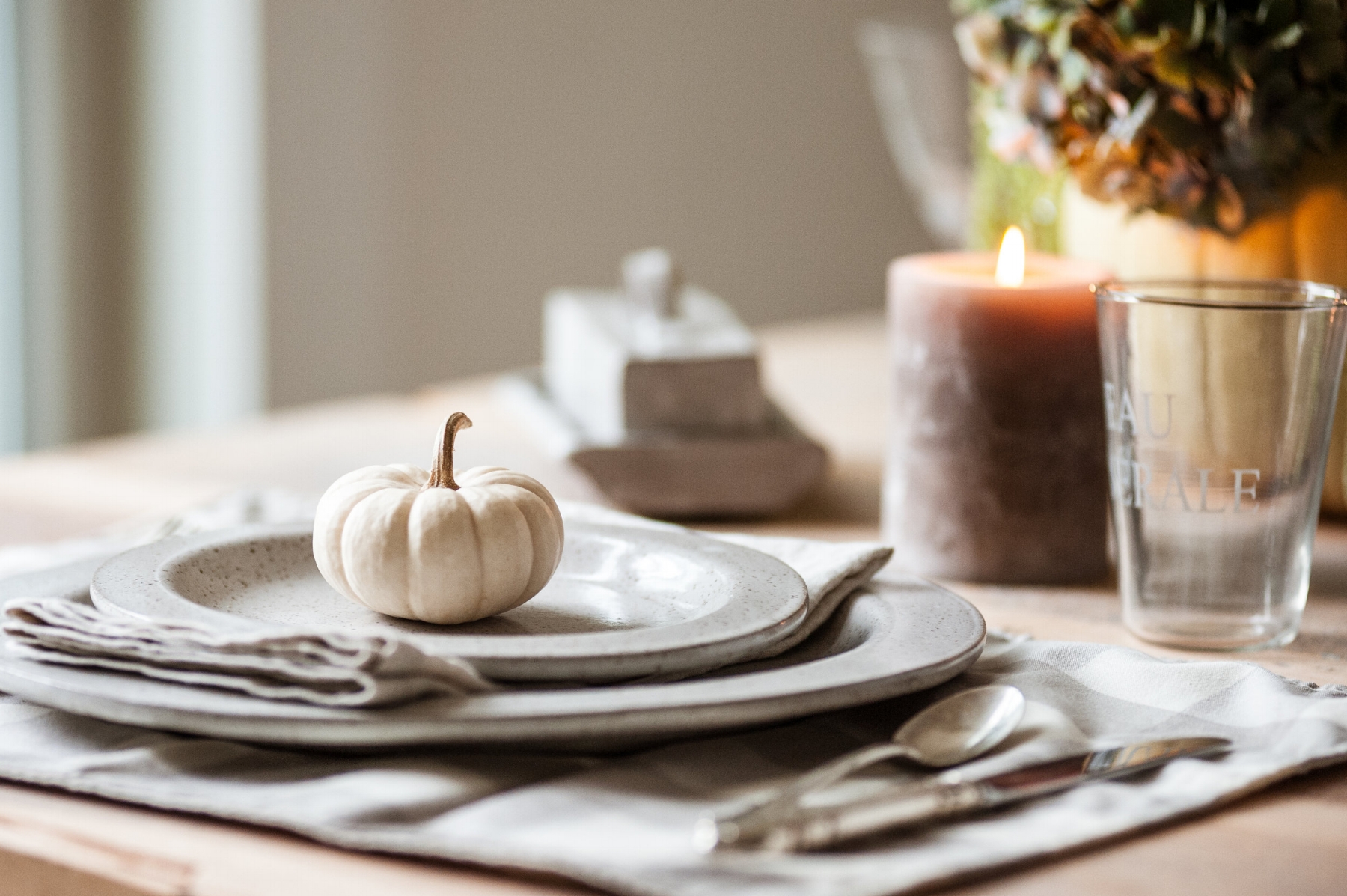 Simple Rustic Thanksgiving Table — Teaselwood Design