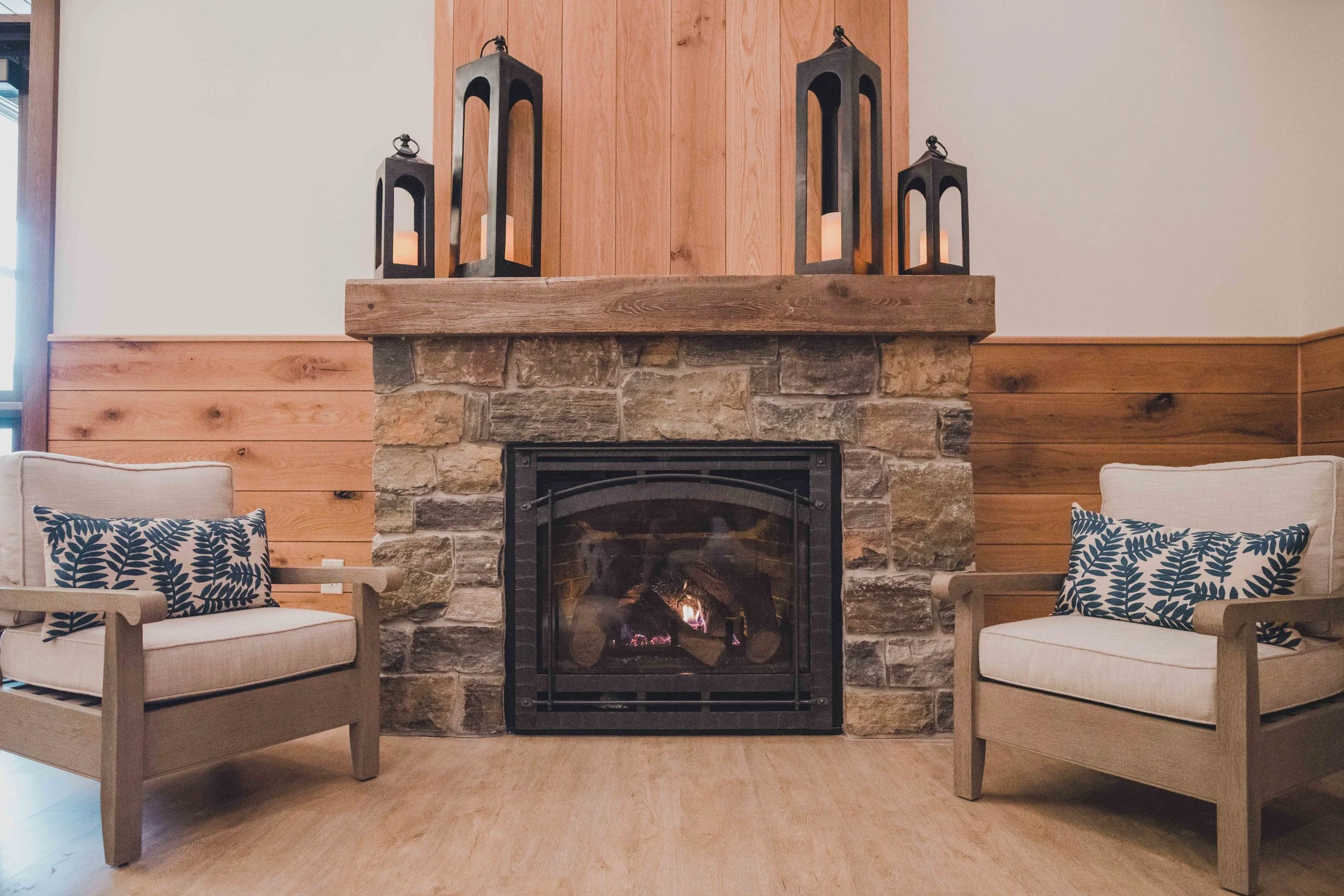 Modern Rustic Zen Spa — Teaselwood Design