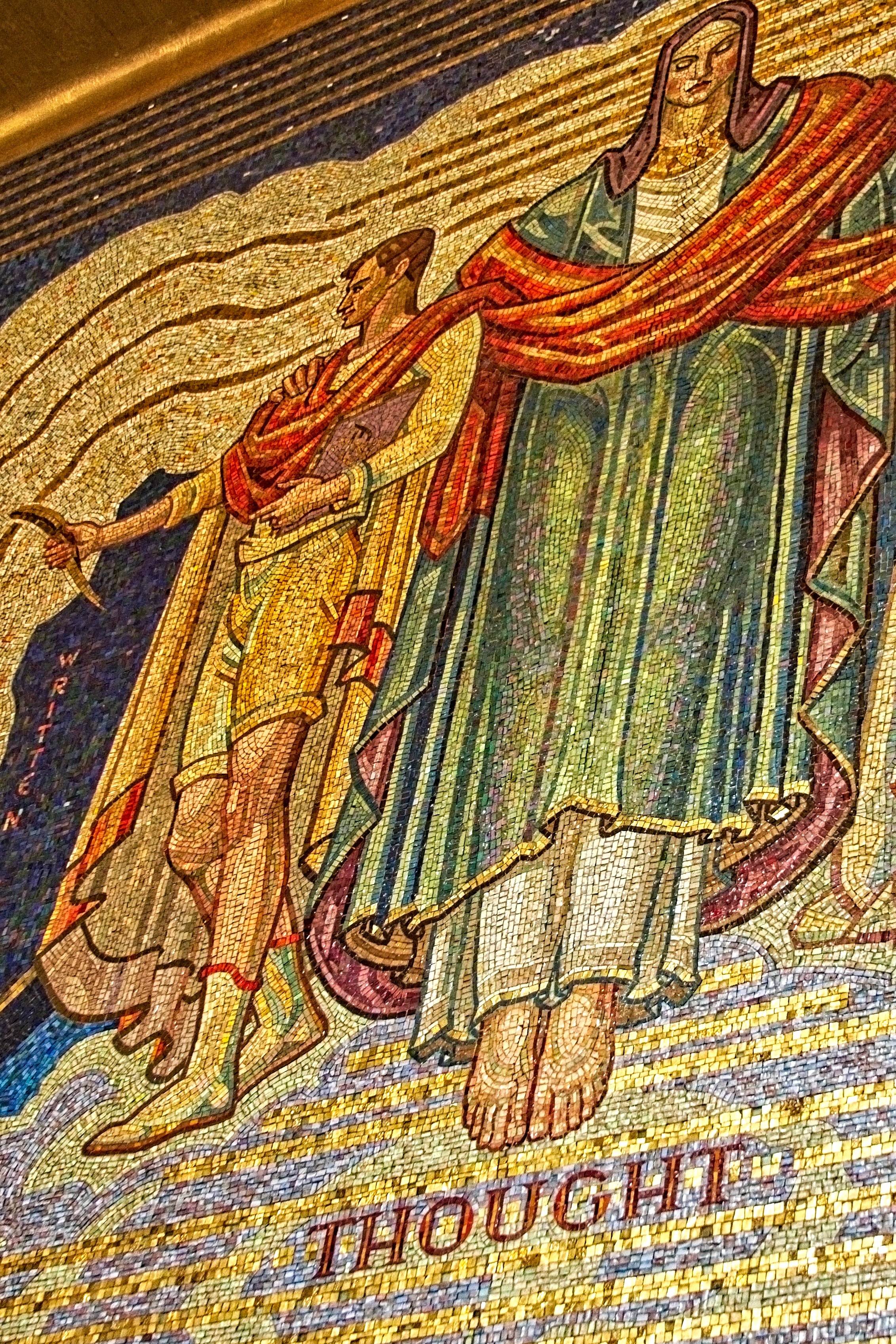 Elaborate Mosaic Tiling