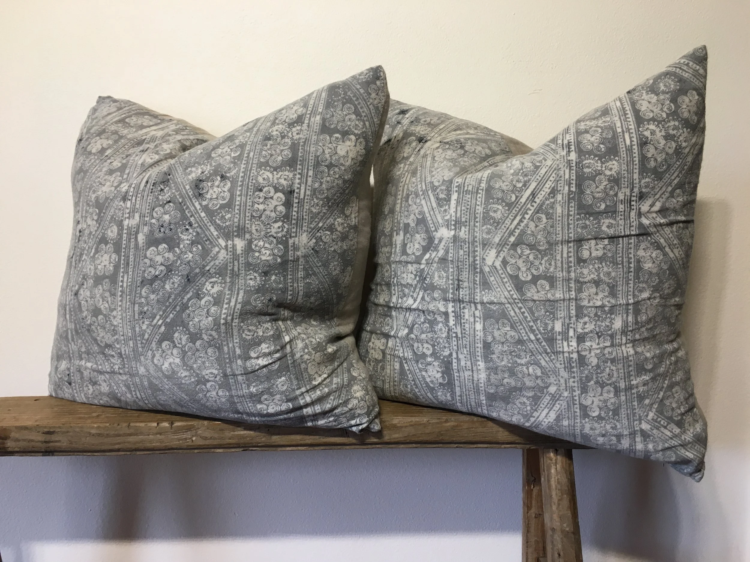 Vintage Batik Pillows