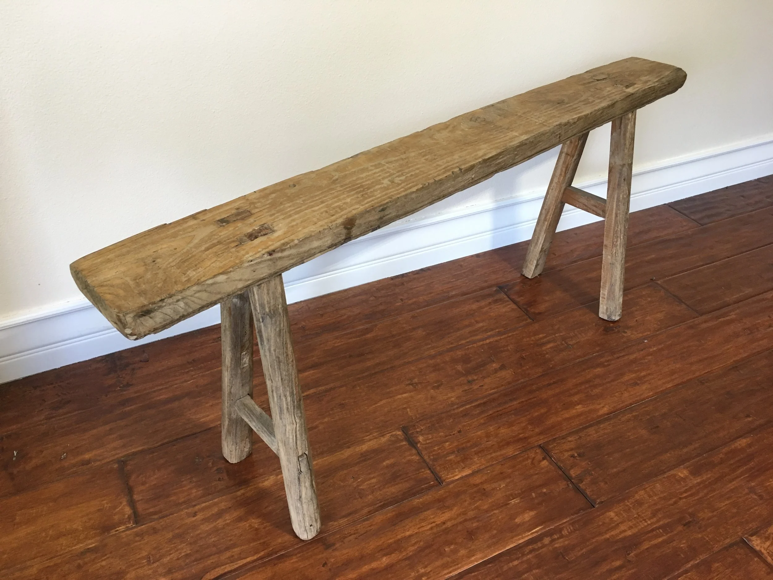 Antique Chinese Elm Bench