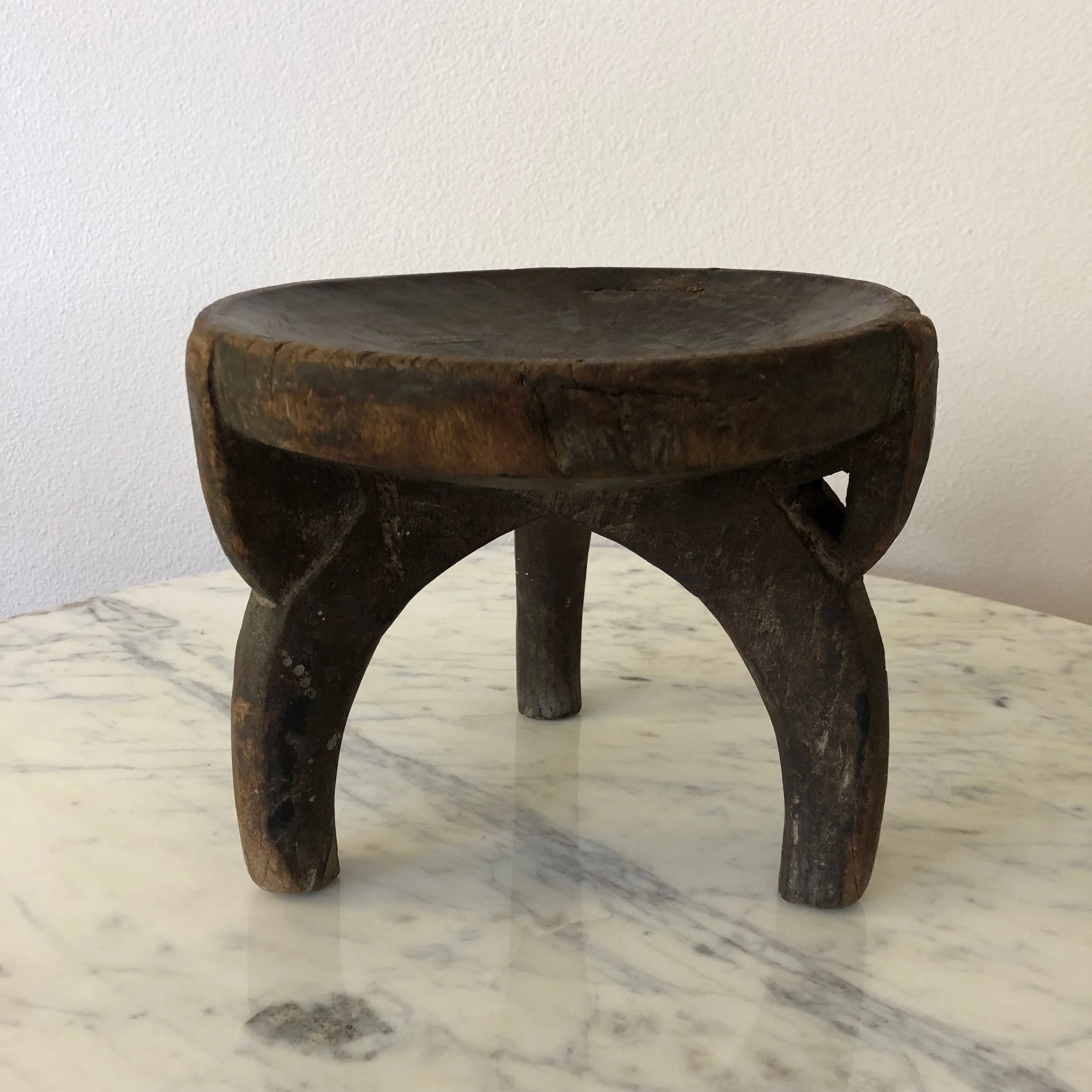 Vintage African Gogo Stool 