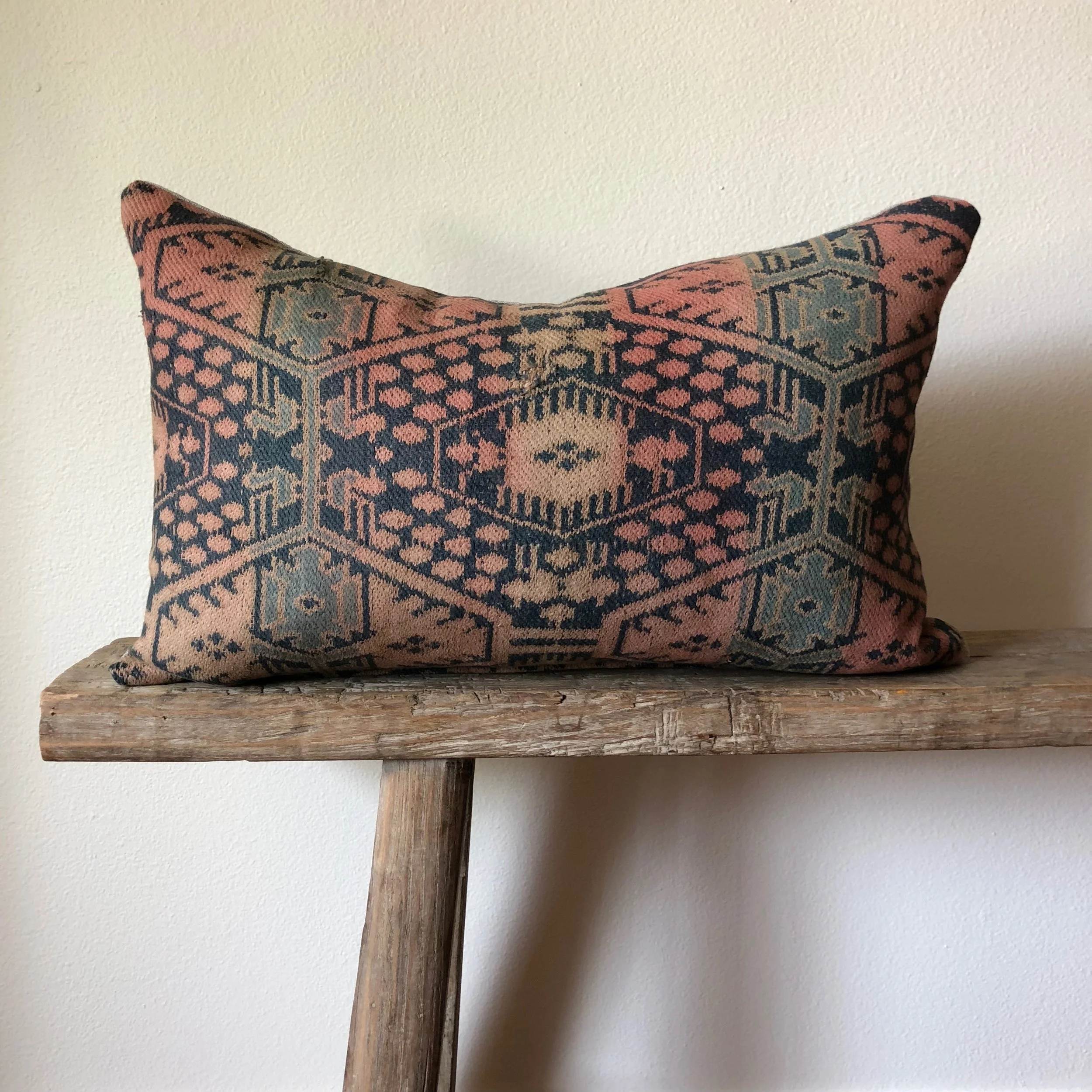 Vintage Ikat pillow no. 102 