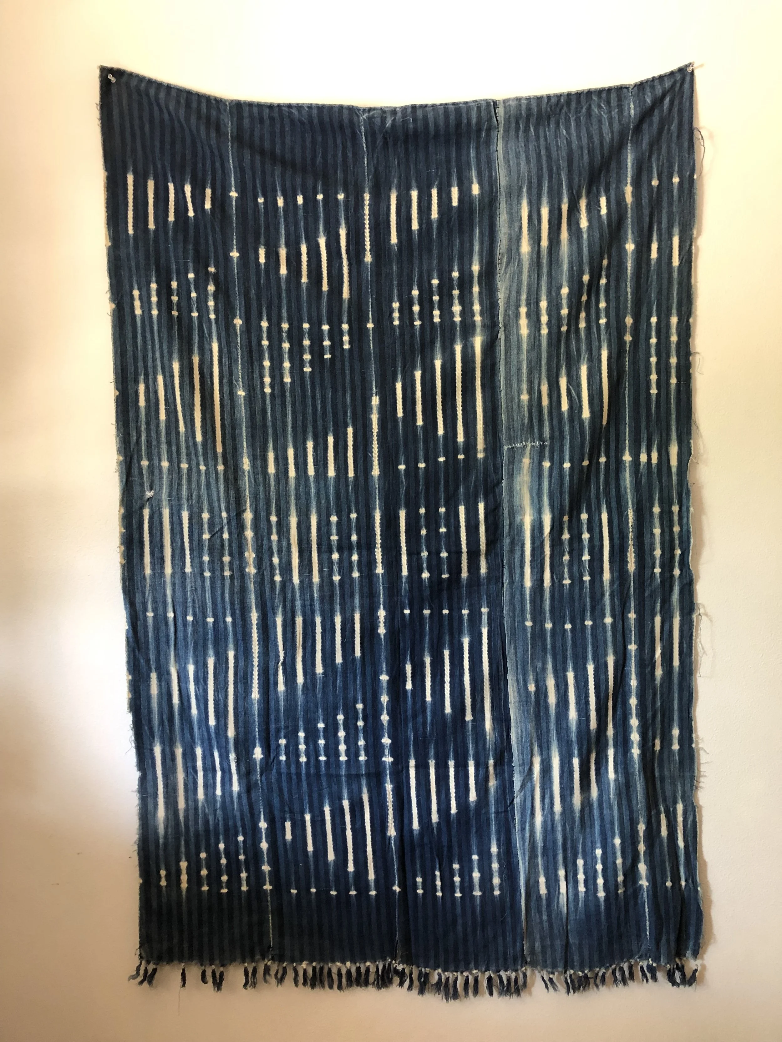 Vintage Indigo Mudcloth No. 103