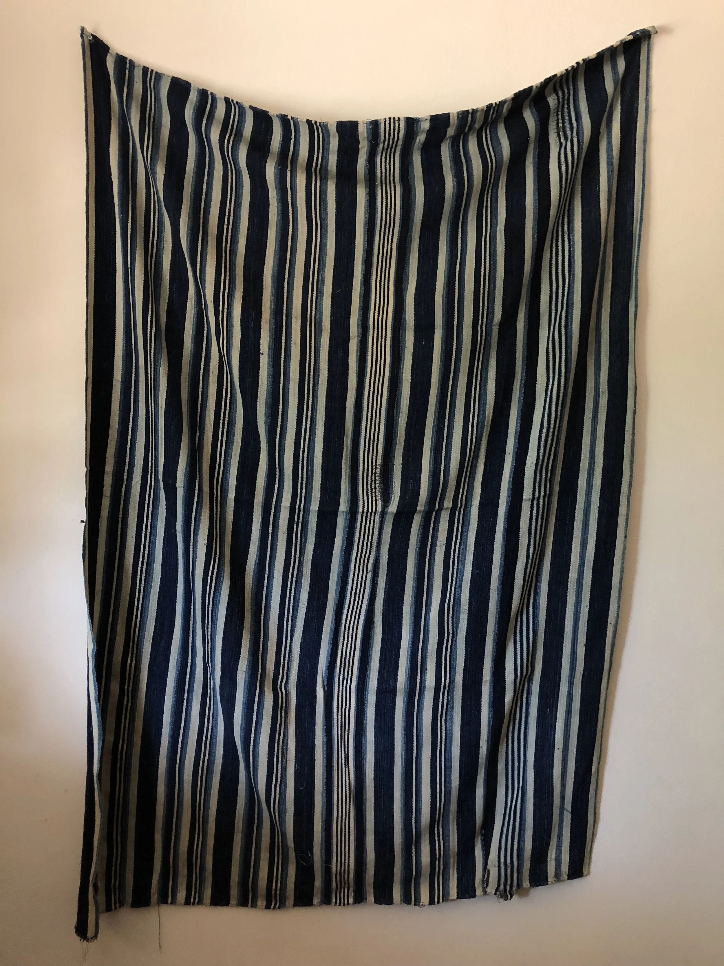 Vintage Indigo Mudcloth No. 105