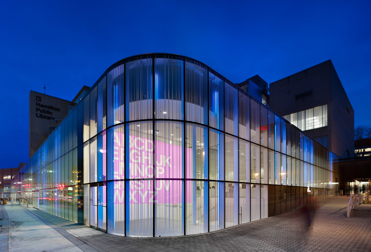 Hamilton Library and Farmers Market Exterior 01