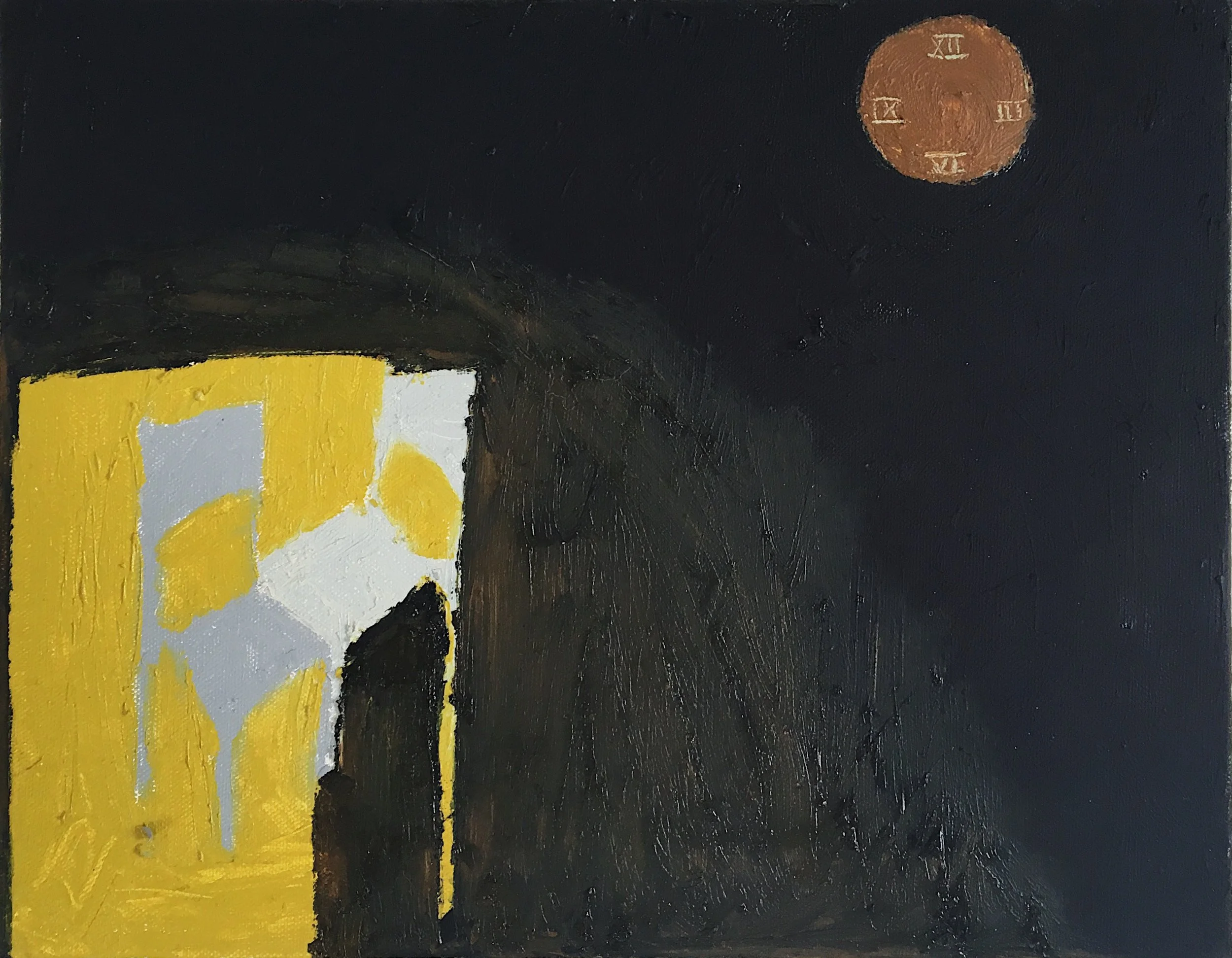  painting for ‘for Kirsten and Russ’  11”x14”  oil on canvas 