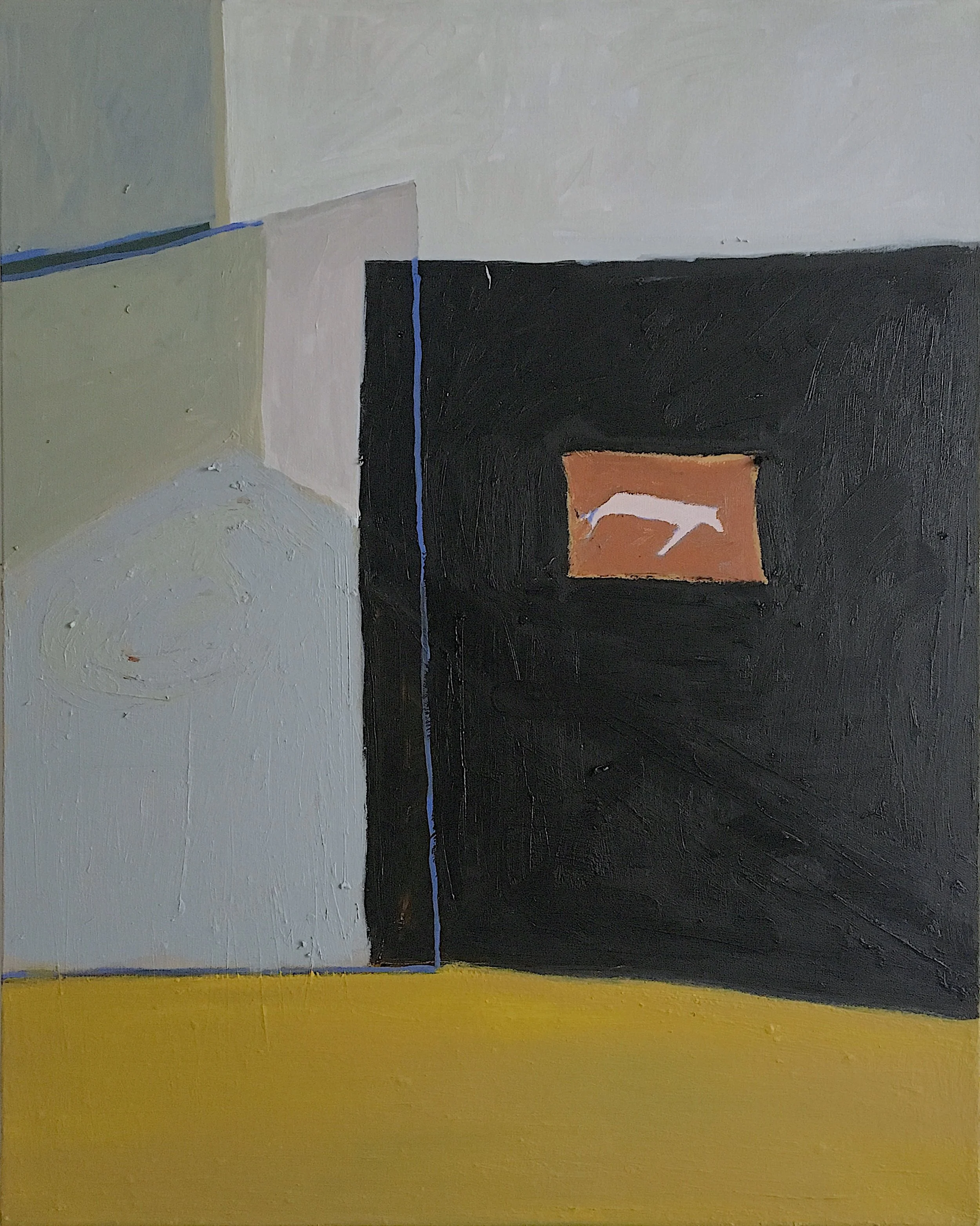  untitled room  oil on canvas  30”x24” 