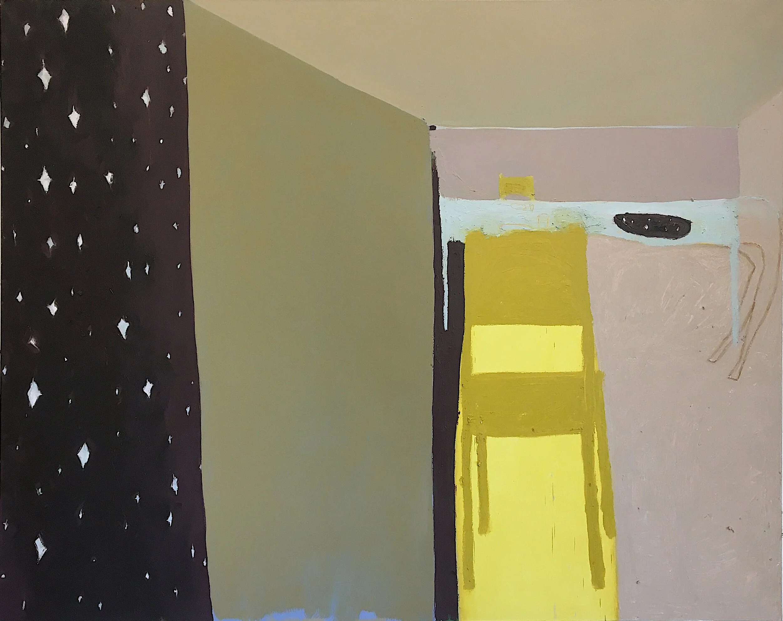  StarsStars Digging up the Stars for Dinner  oil on canvas  48”x60” 