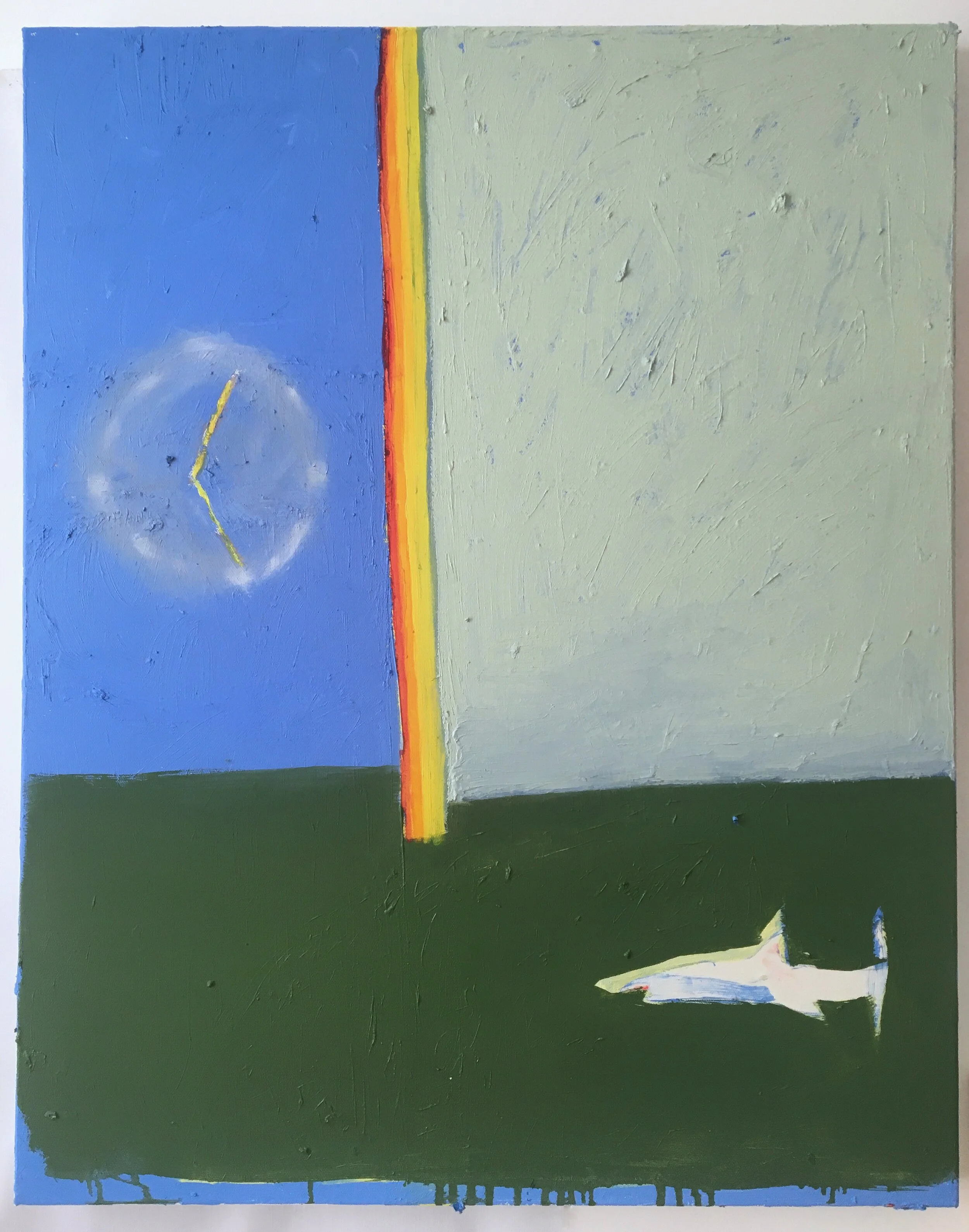  (untitled for now)  oil on canvas  36”x24” 