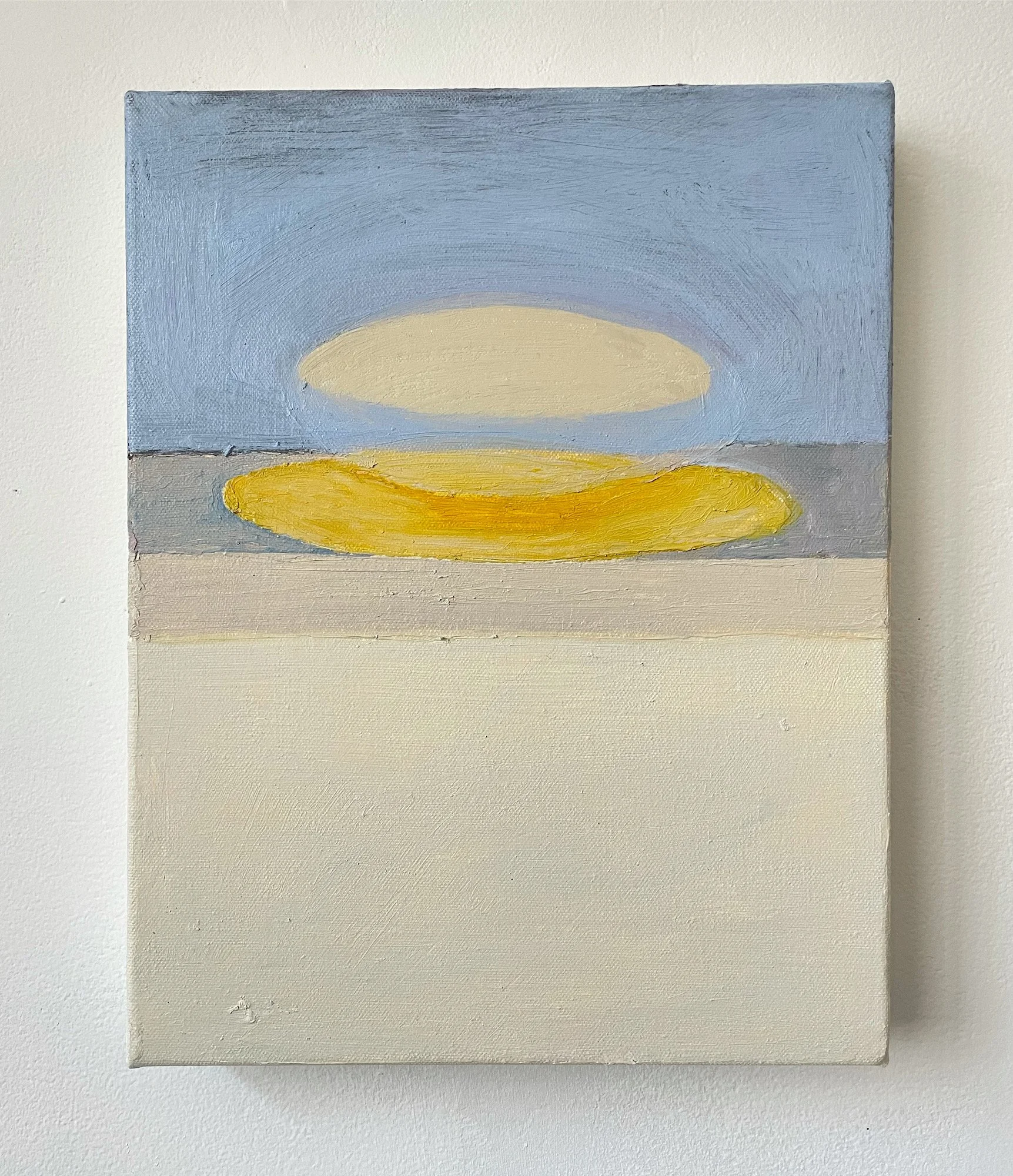  linger  oil on canvas, 14”x11” 