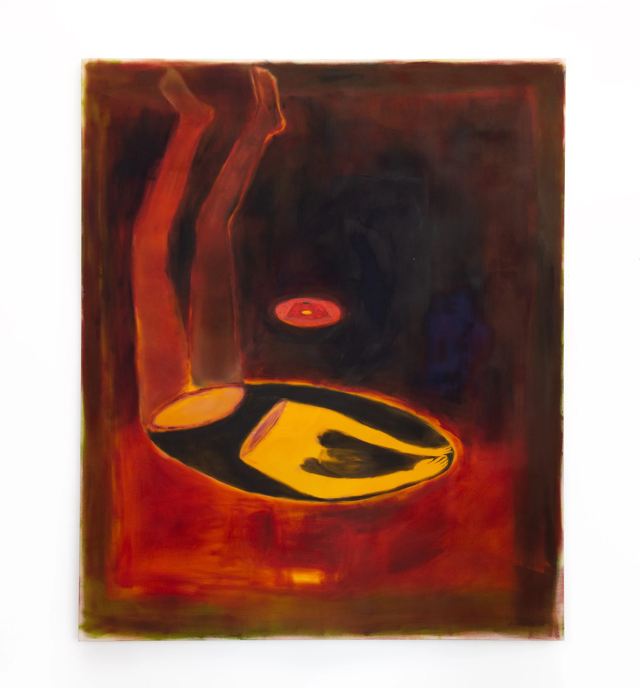  Day grave  oil on canvas  72”x60” 