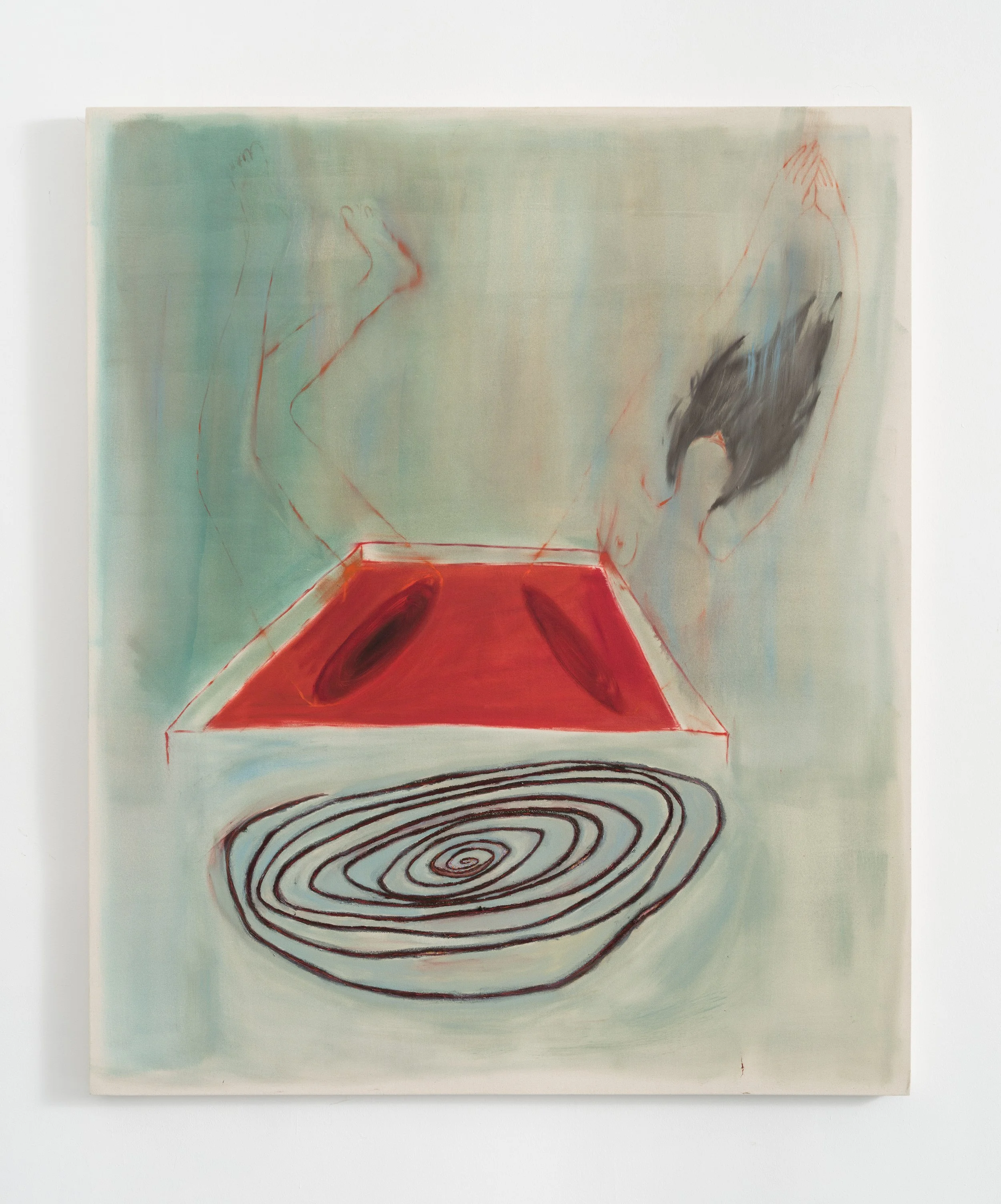  Infinite flail  oil on canvas  72”x60”  image courtesy of Lauren Powell Projects 