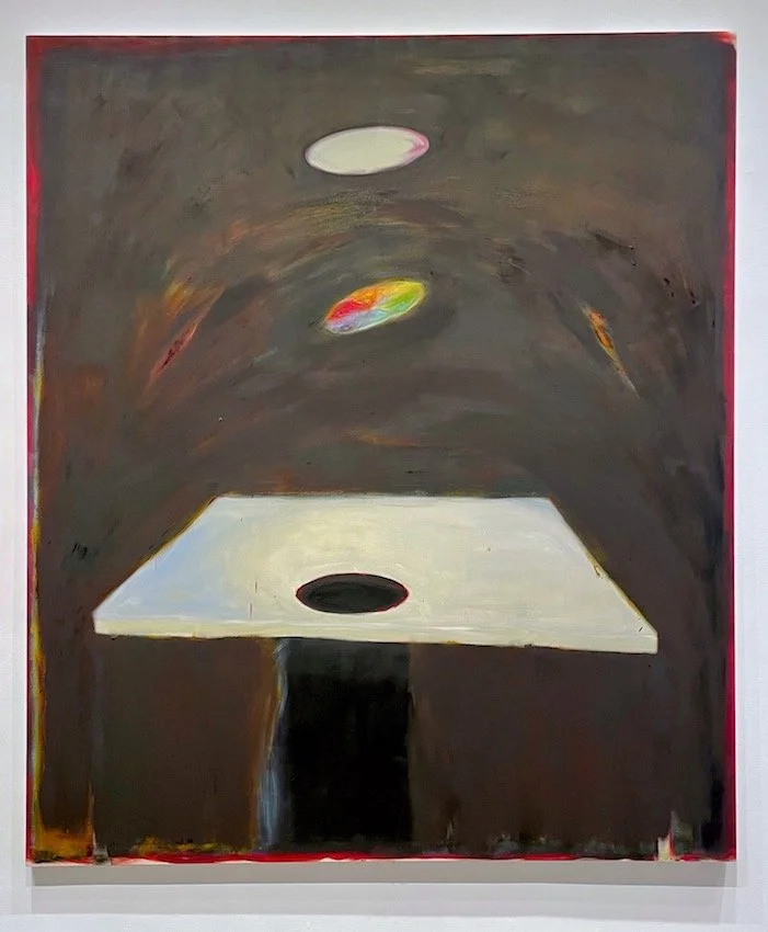  Event horizon  oil on canvas   96”x 74” 