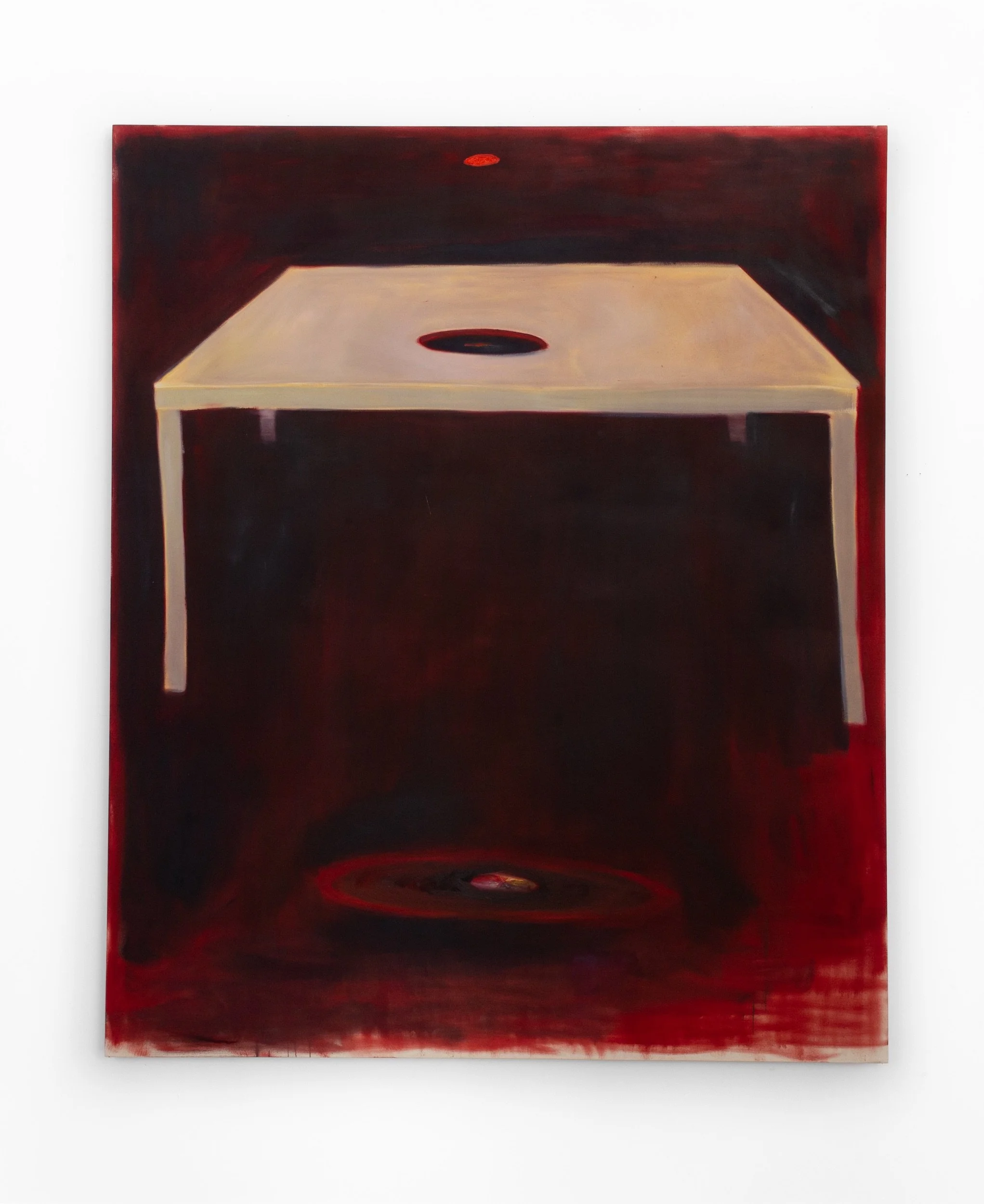  A million liters of sky in my stomach  oil on canvas  72”x 60” 