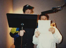 With Earl Hindman from "Home Improvement"
