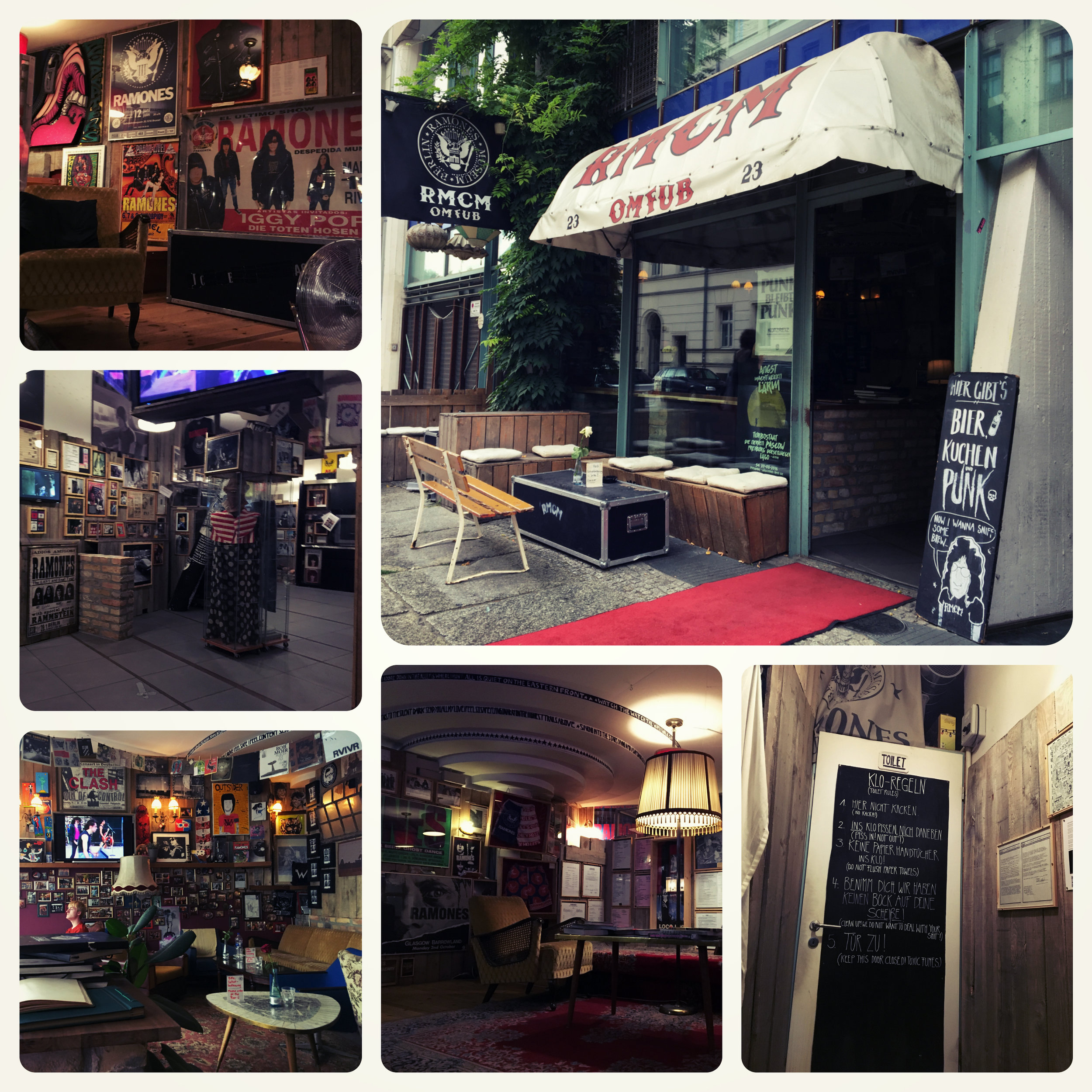 Main entrance, bar/lounge and interior.