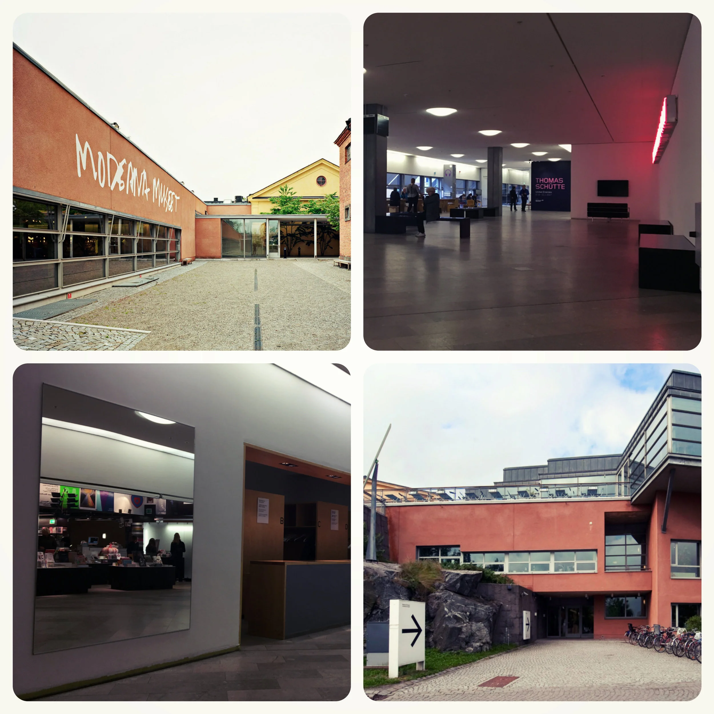 Moderna Musset's entrances n' interior.