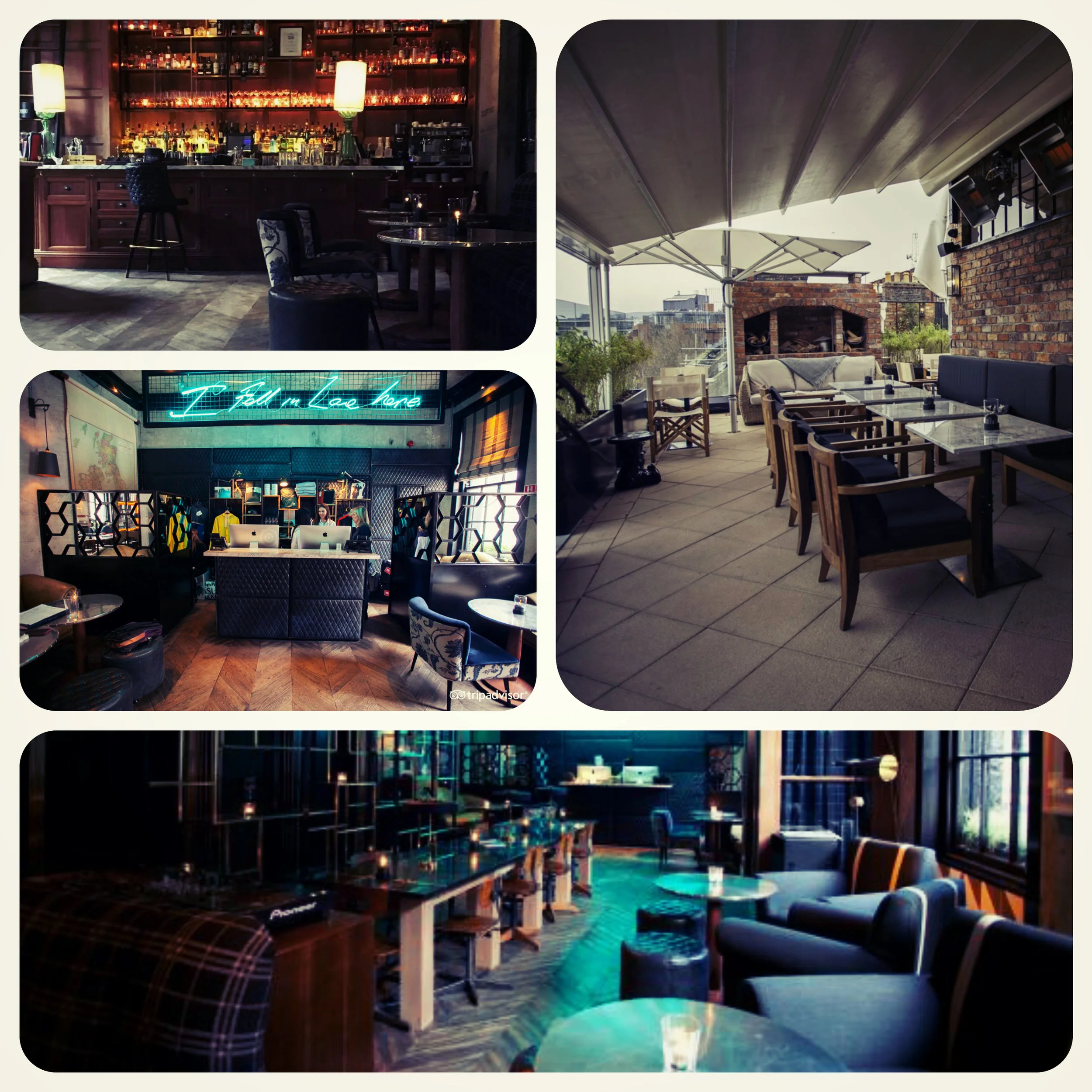 The Bar, the Reception, the Lobby and the fresh-open-air Rooftop terrace. Playground