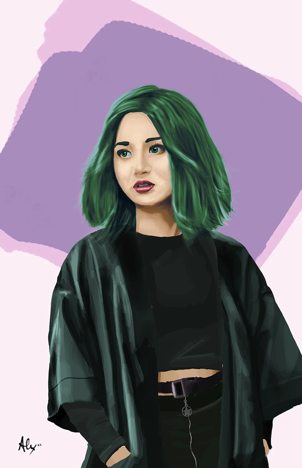 The Girl with the Green Hair