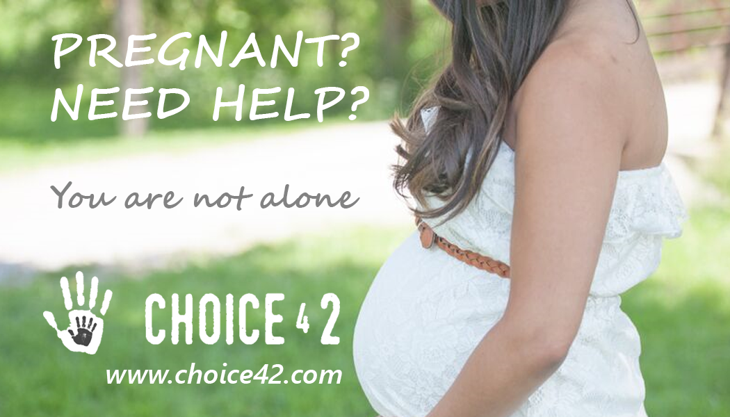 Unplanned Pregnancy Resource Card - Front