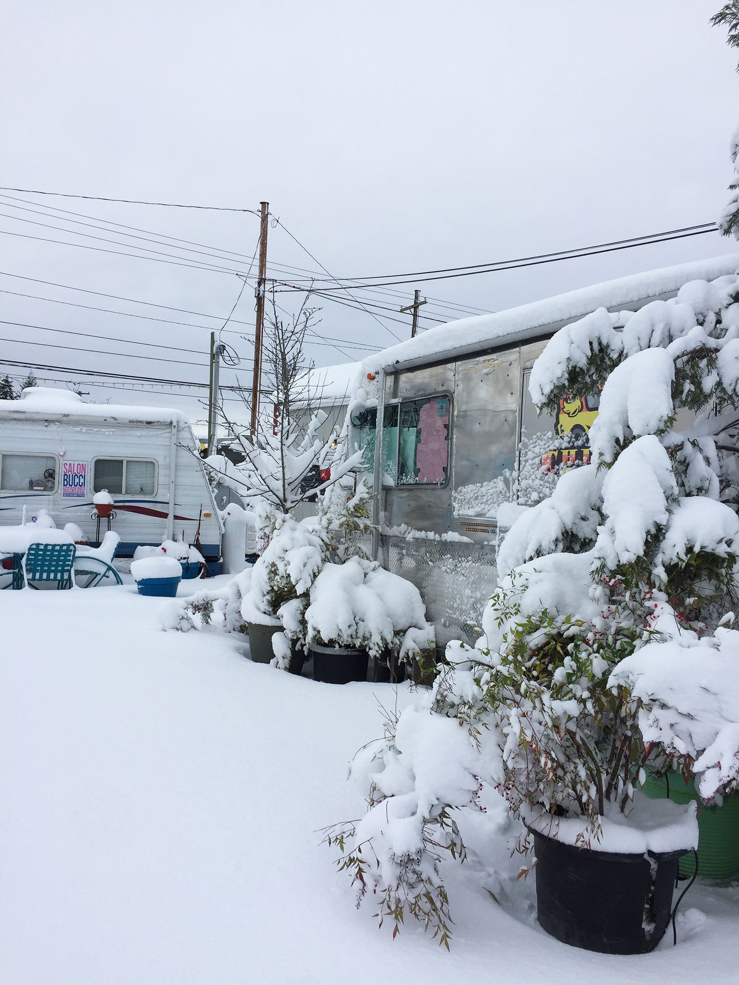 The food cart pod on 52nd and Foster. I went here hoping they would feed me, but nope.