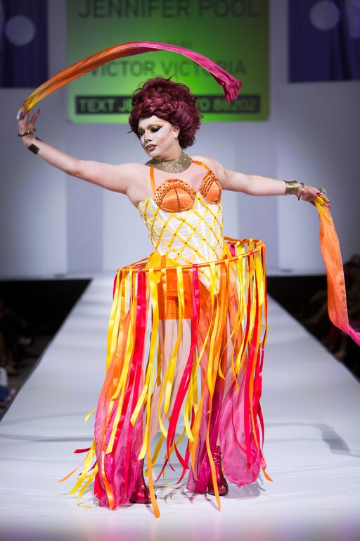 Designer: Jennifer Pool Model: Nicolette NuVogue Photographer: Heather and Jameson Styling: Victor Victoria