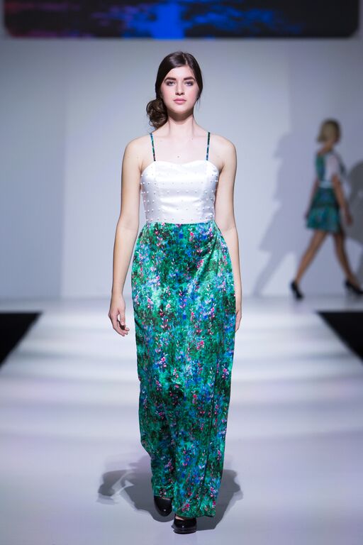 Designer: Alison Cloet Model: Develop Model Management Stylist: Seven Salon