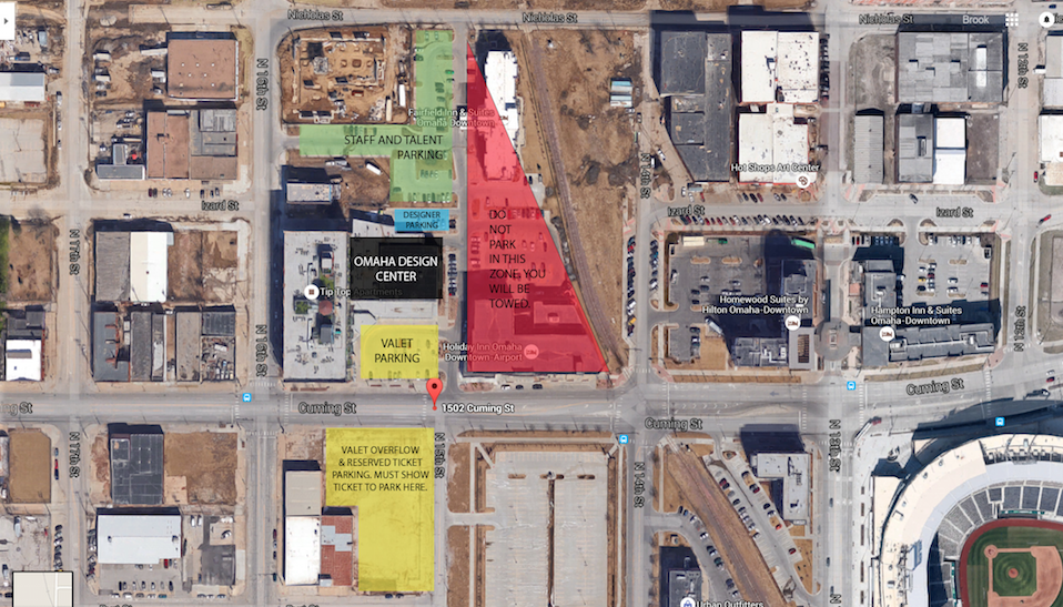 Omaha Design Center Parking Map Omaha Fashion Week