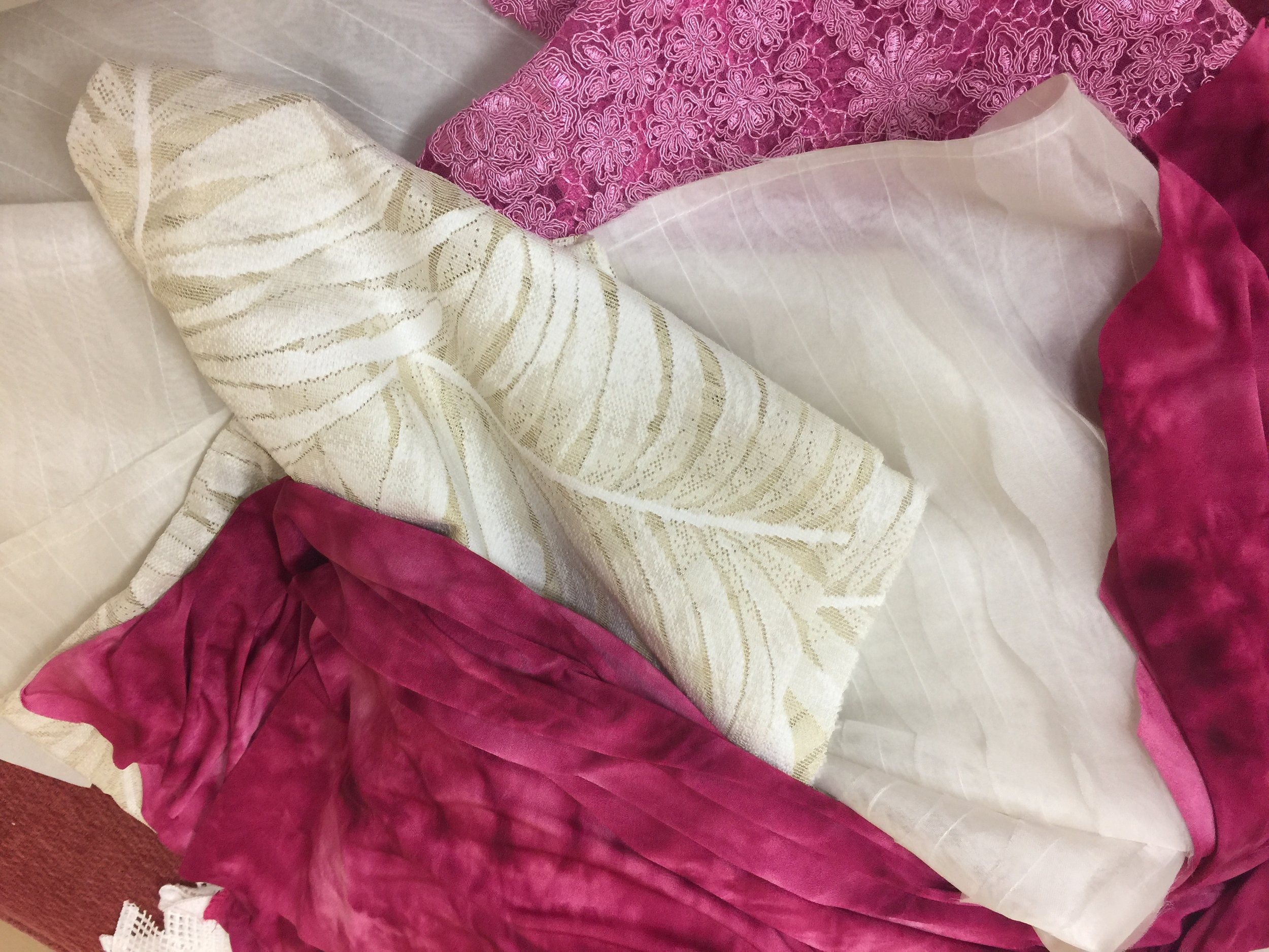 Making fabric selections