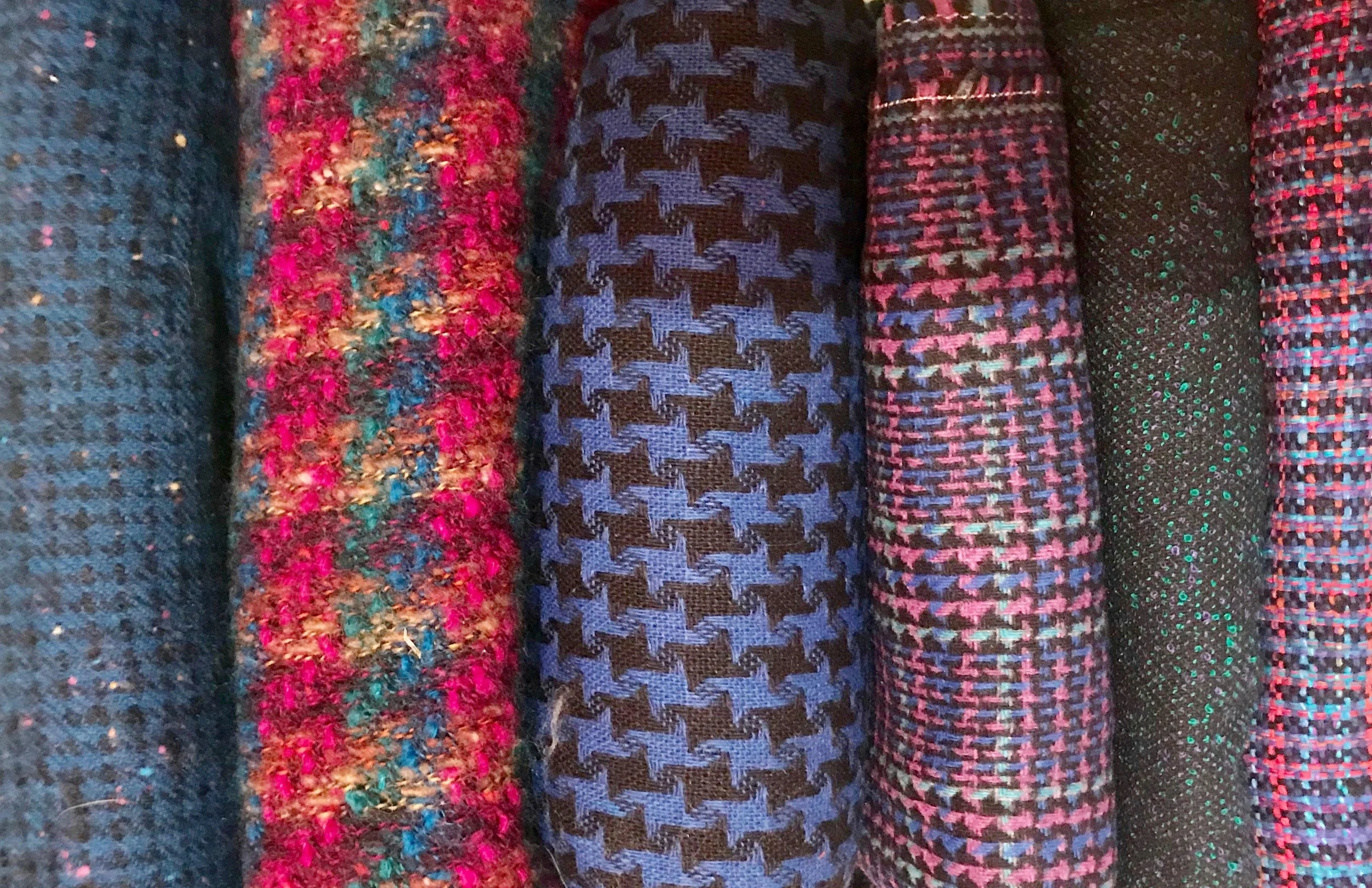 A peek at prints for upcoming collection.