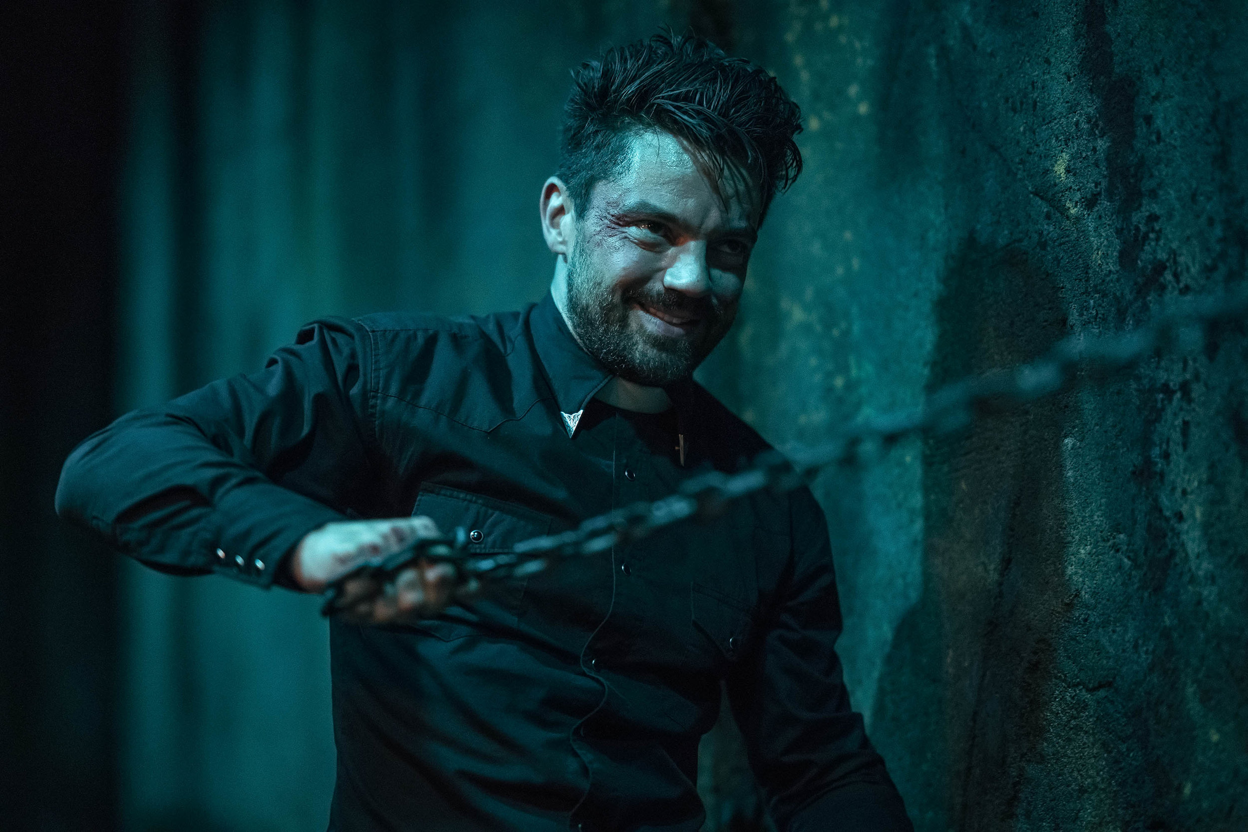  Dominic Cooper as Jesse Custer.   