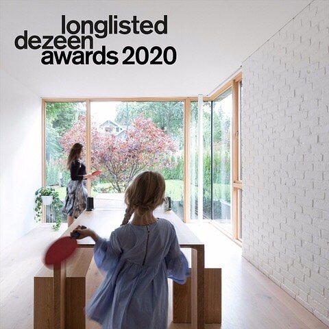 Pleased to see that The Brick House has been longlisted for the Dezeen Awards this year! Alongside many talented design studios from across the globe. #dezeenawards