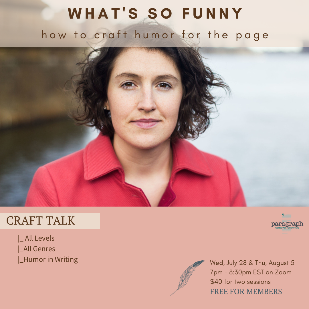 What's So Funny: How to Craft Humor for the Page - Part Two