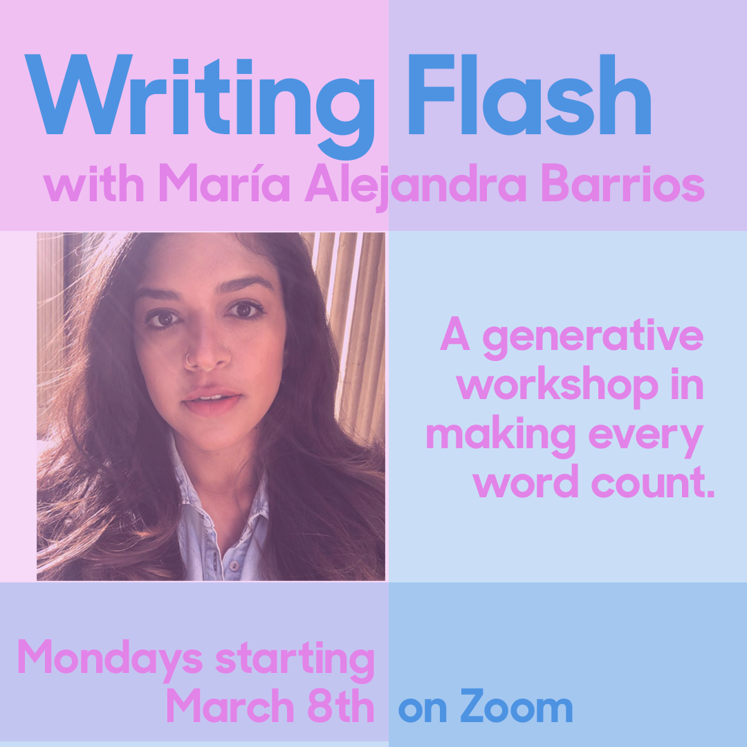 Writing Flash with Maria Alejandra Barrios: Part Five