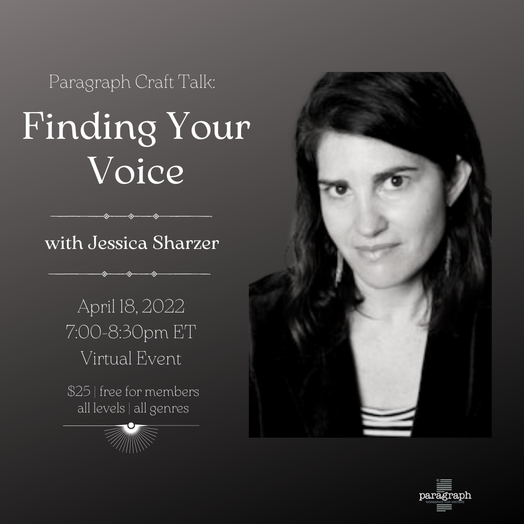 Finding Your Voice with Jessica Sharzer