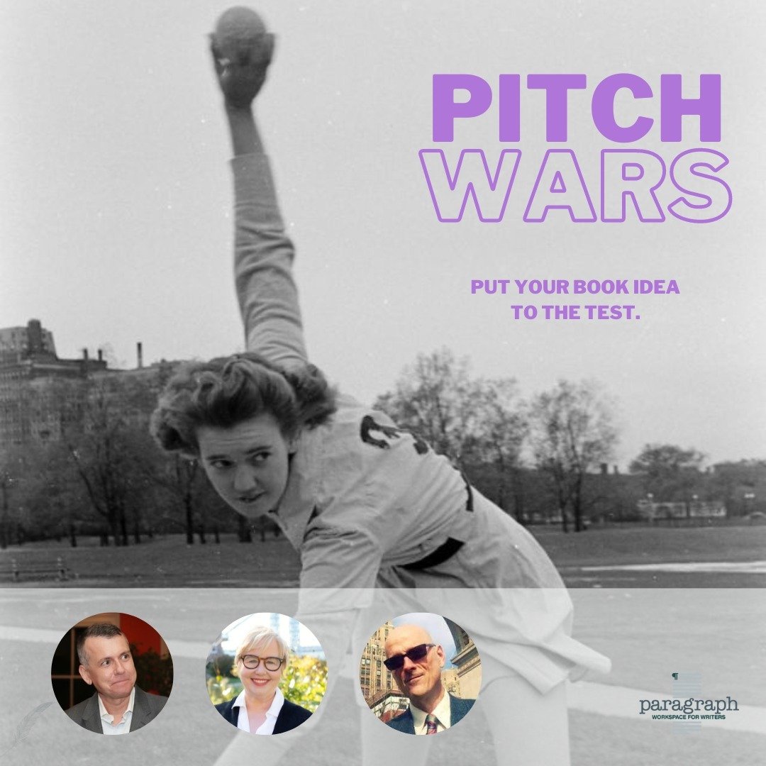 Tonight! The event that puts the fun into book pitches. If you have an idea for a book, a manuscript ready to go, this is your chance to try your hand at selling it, shark-tank style. Writers give a one-minute elevator pitch to a panel of seasoned NY