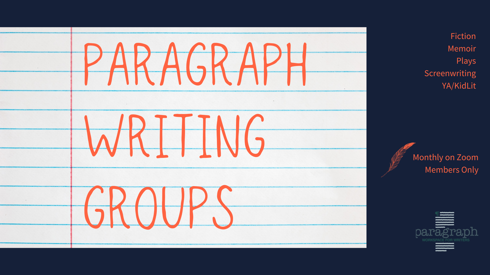 YA/Middle Grade Writing Group