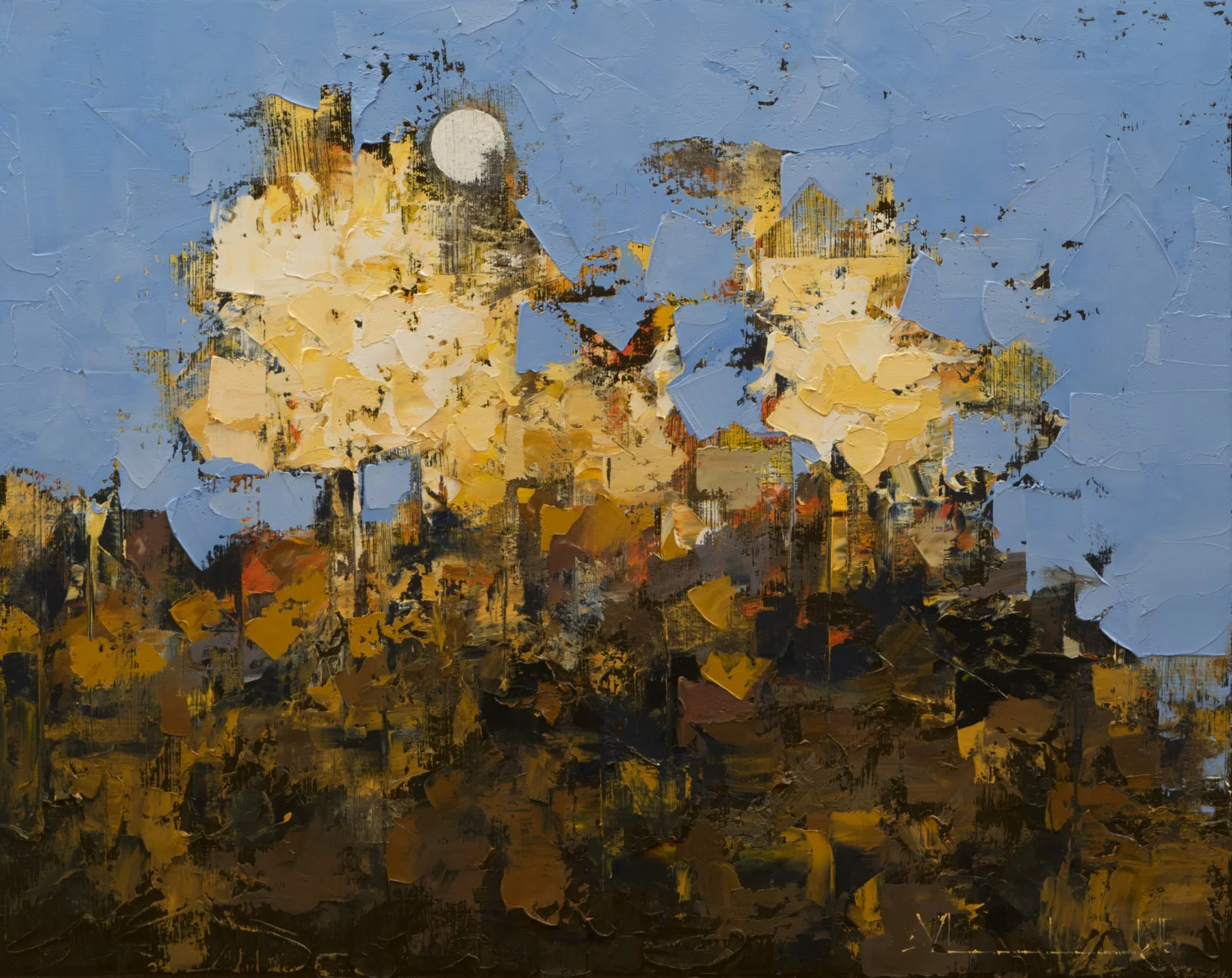 October Moon (2015) Sold