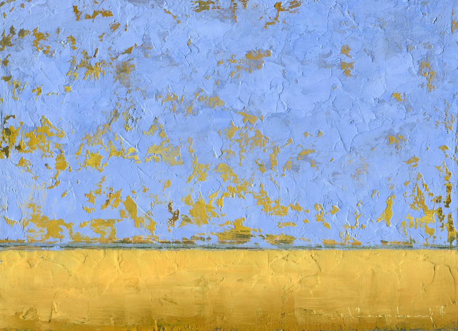 Blue and Remembrance (2015) Sold