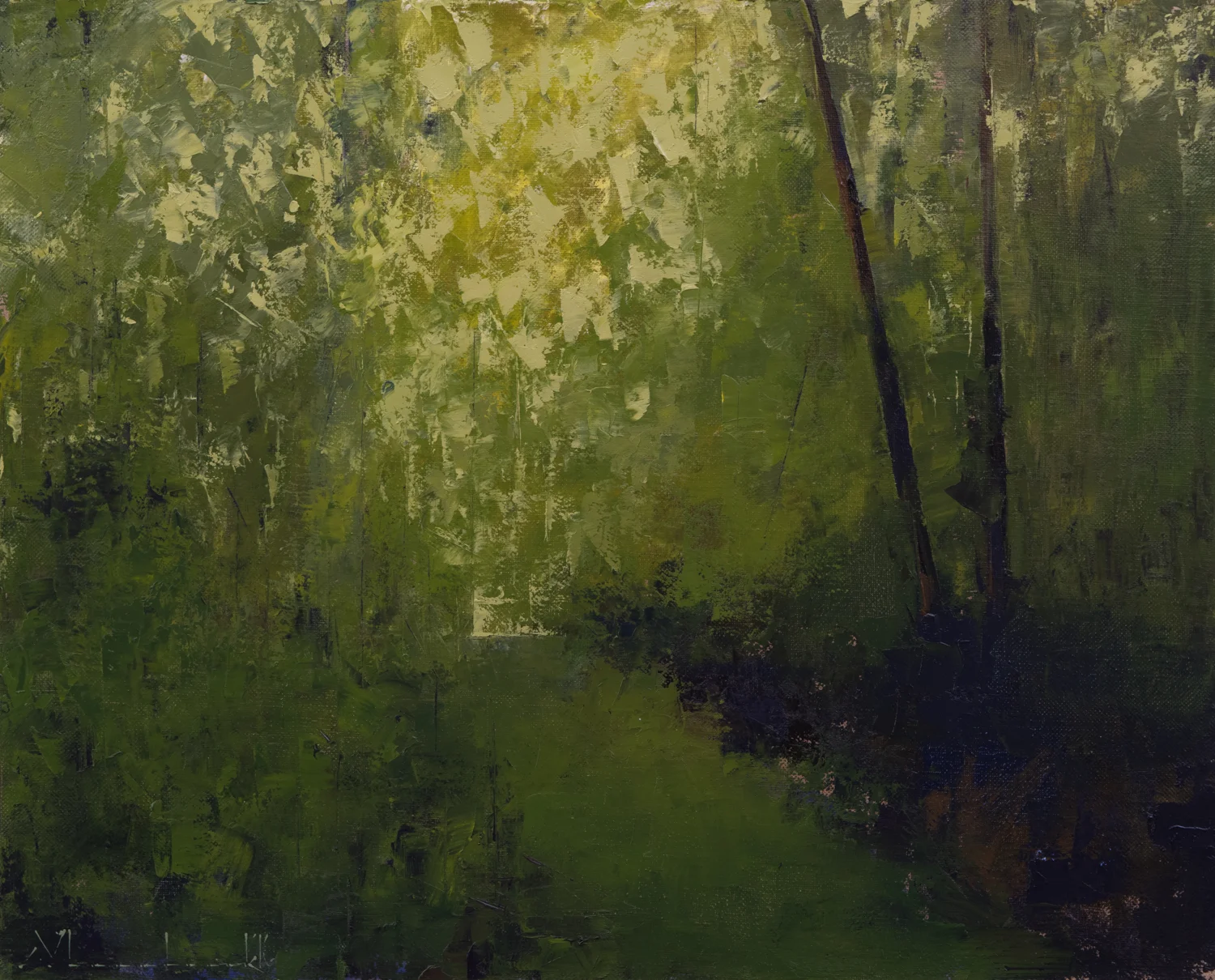 This Green Going through a Haunted World (2016) Sold