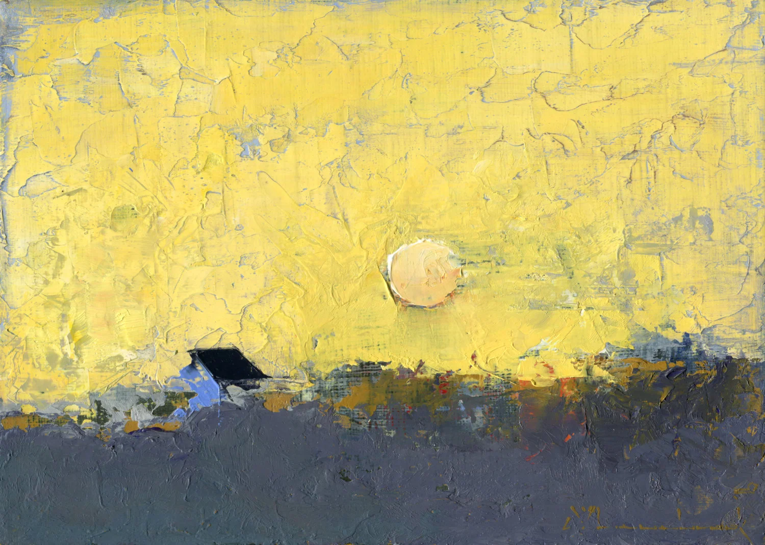 End Wall of Blue (2015) Sold