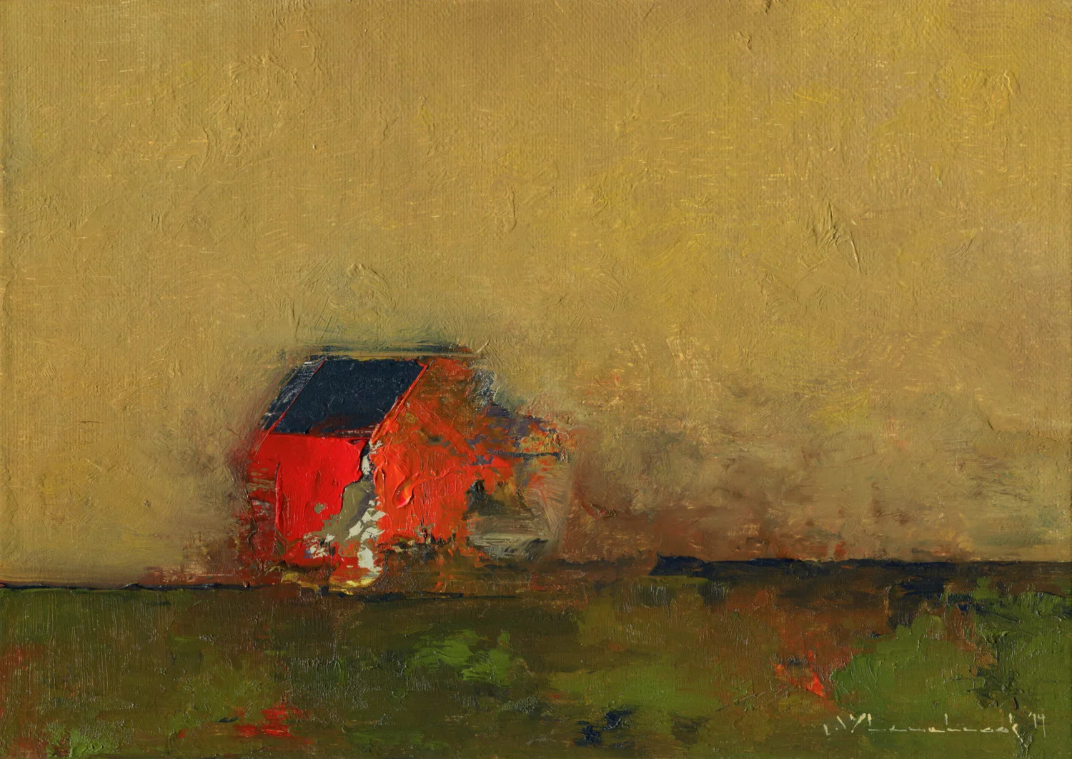 Kerosene at Dusk (2014) Sold