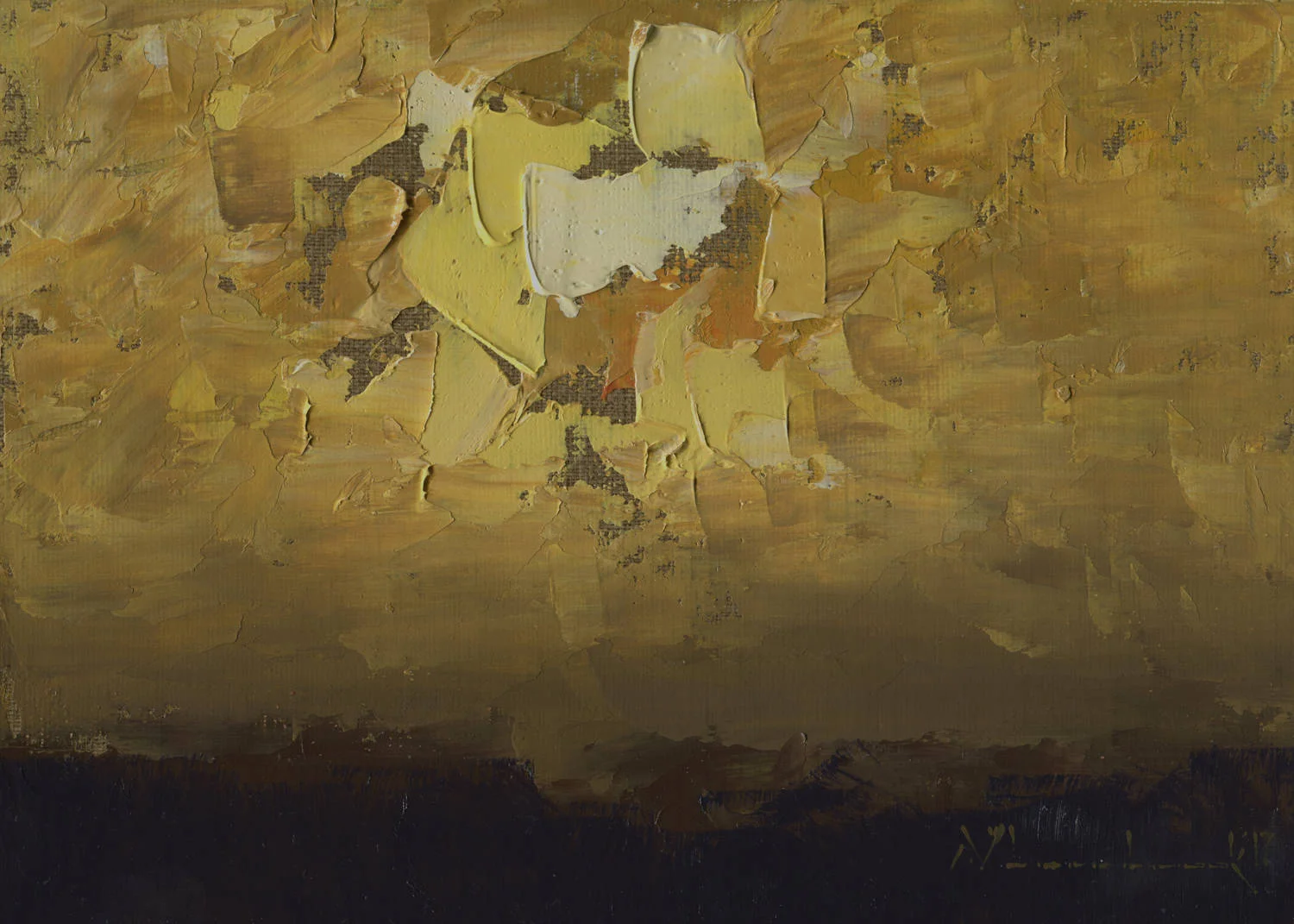 Dusk and a Day Abandoned (2017) Sold